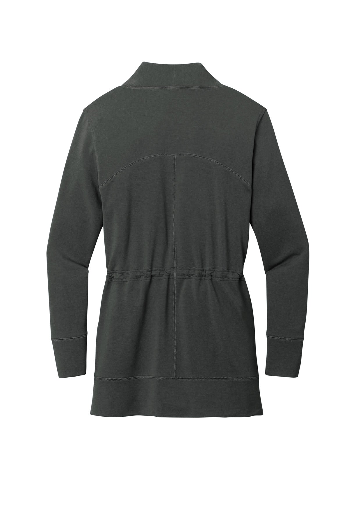 Port Authority Women's Microterry Cardigan - Charcoal
