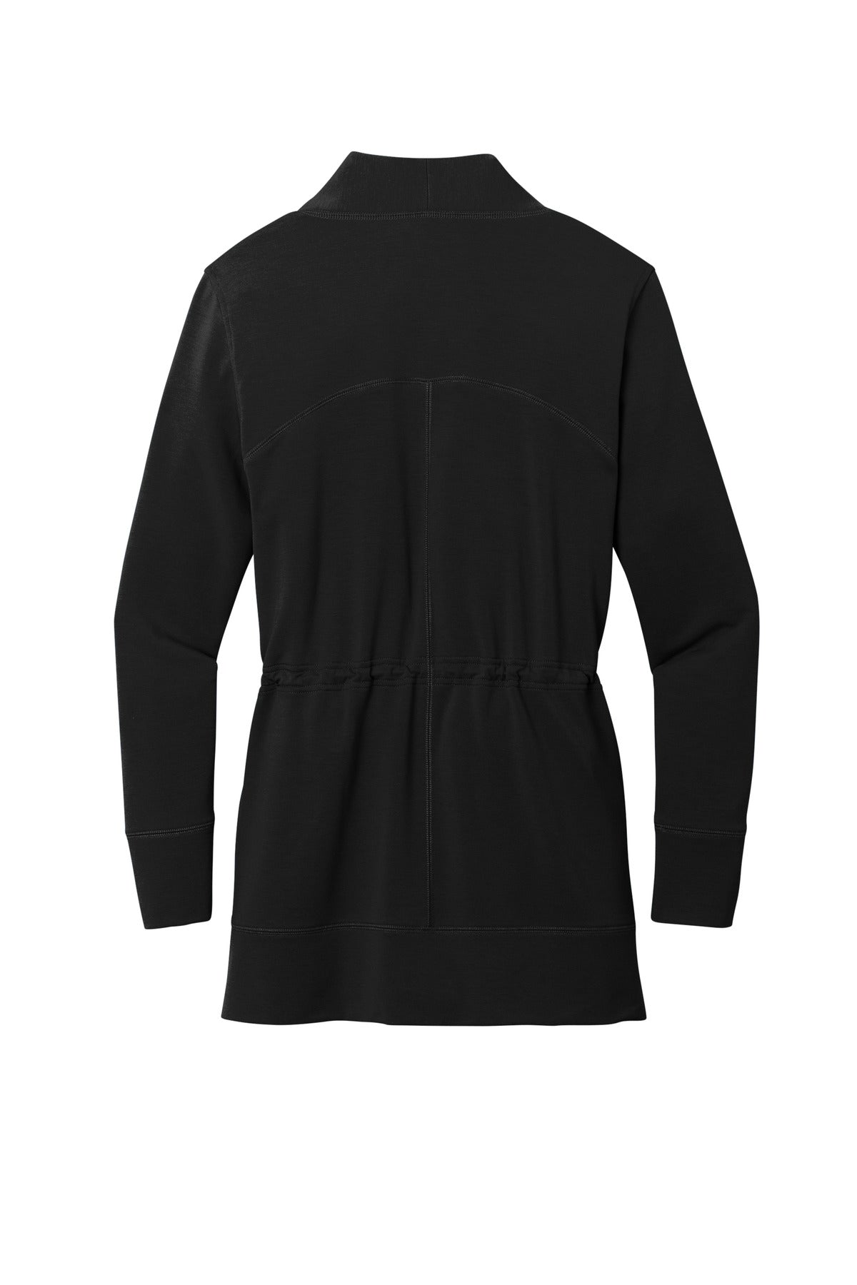 Port Authority Women's Microterry Cardigan - Deep Black
