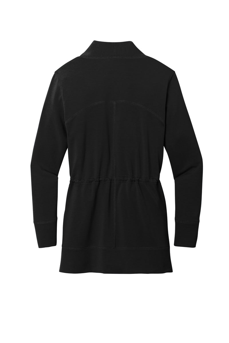 Port Authority Women's Microterry Cardigan - Deep Black