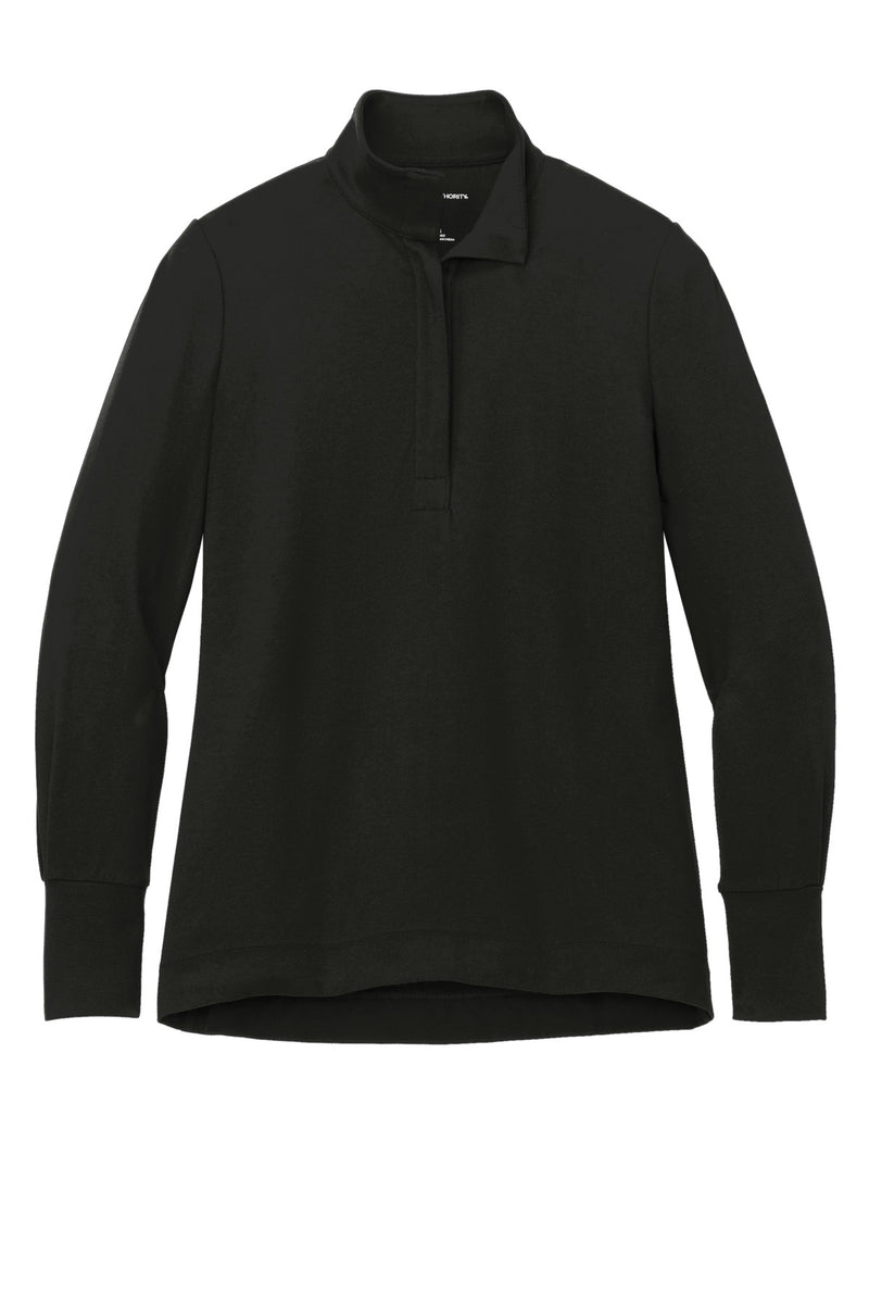 Port Authority Women's Fairway Stretch 1/4-Zip - Deep Black