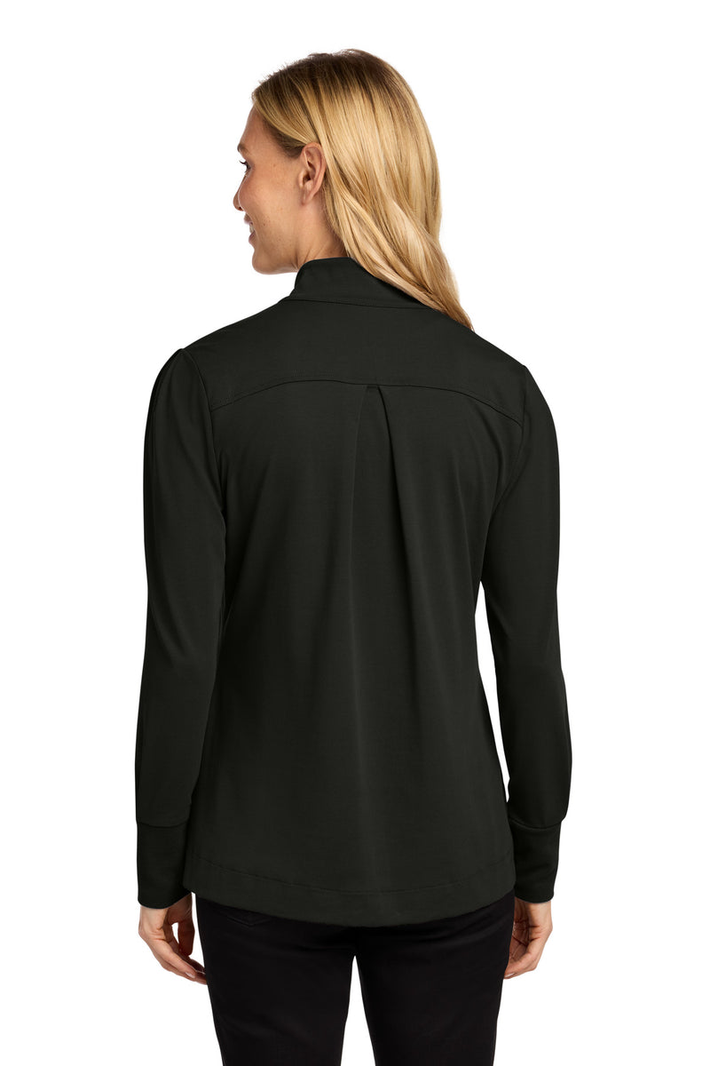 Port Authority Women's Fairway Stretch 1/4-Zip - Deep Black