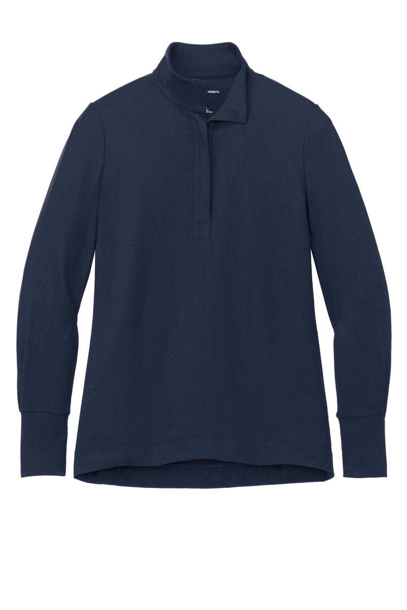Port Authority Women's Fairway Stretch 1/4-Zip - River Blue Navy