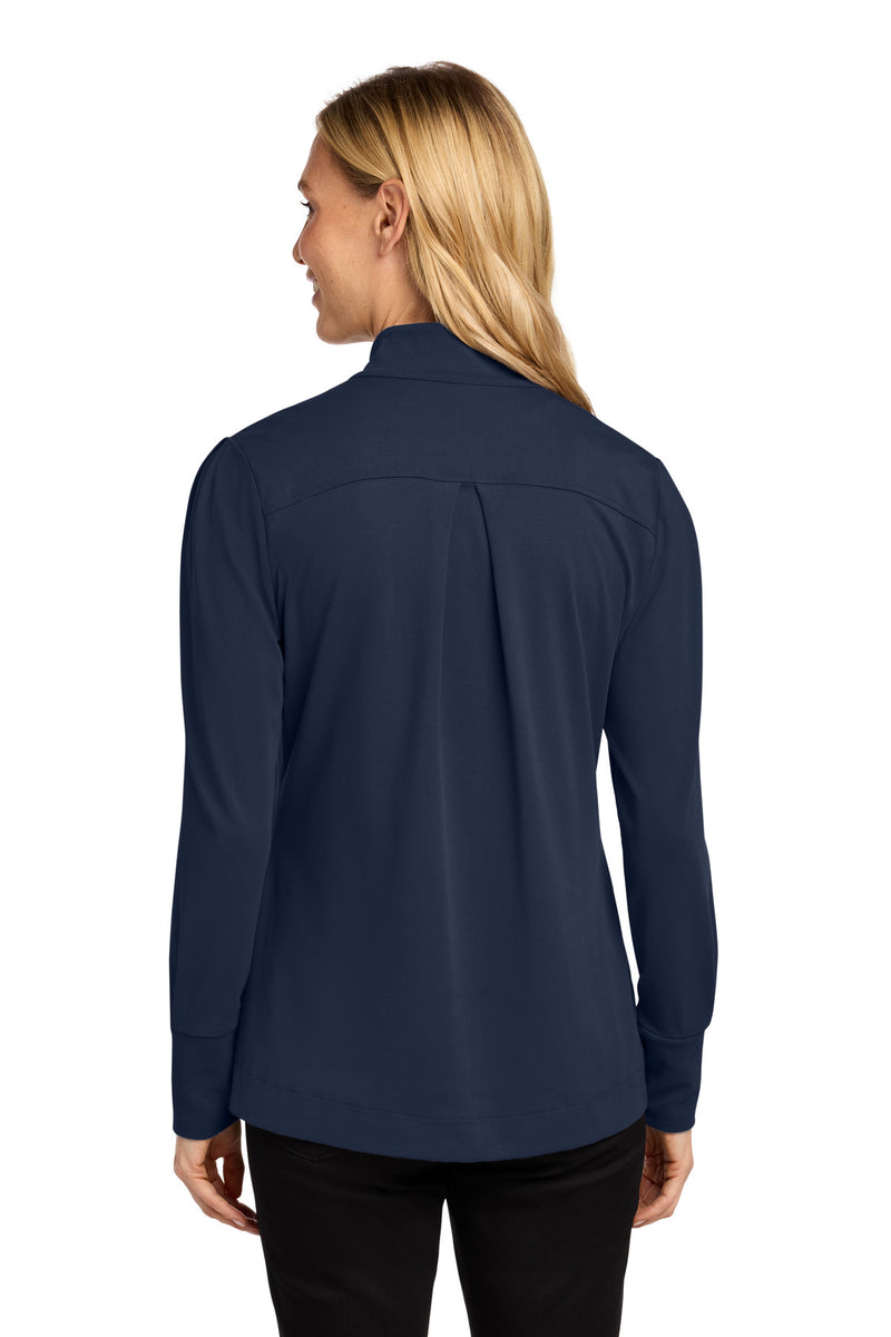 Port Authority Women's Fairway Stretch 1/4-Zip - River Blue Navy