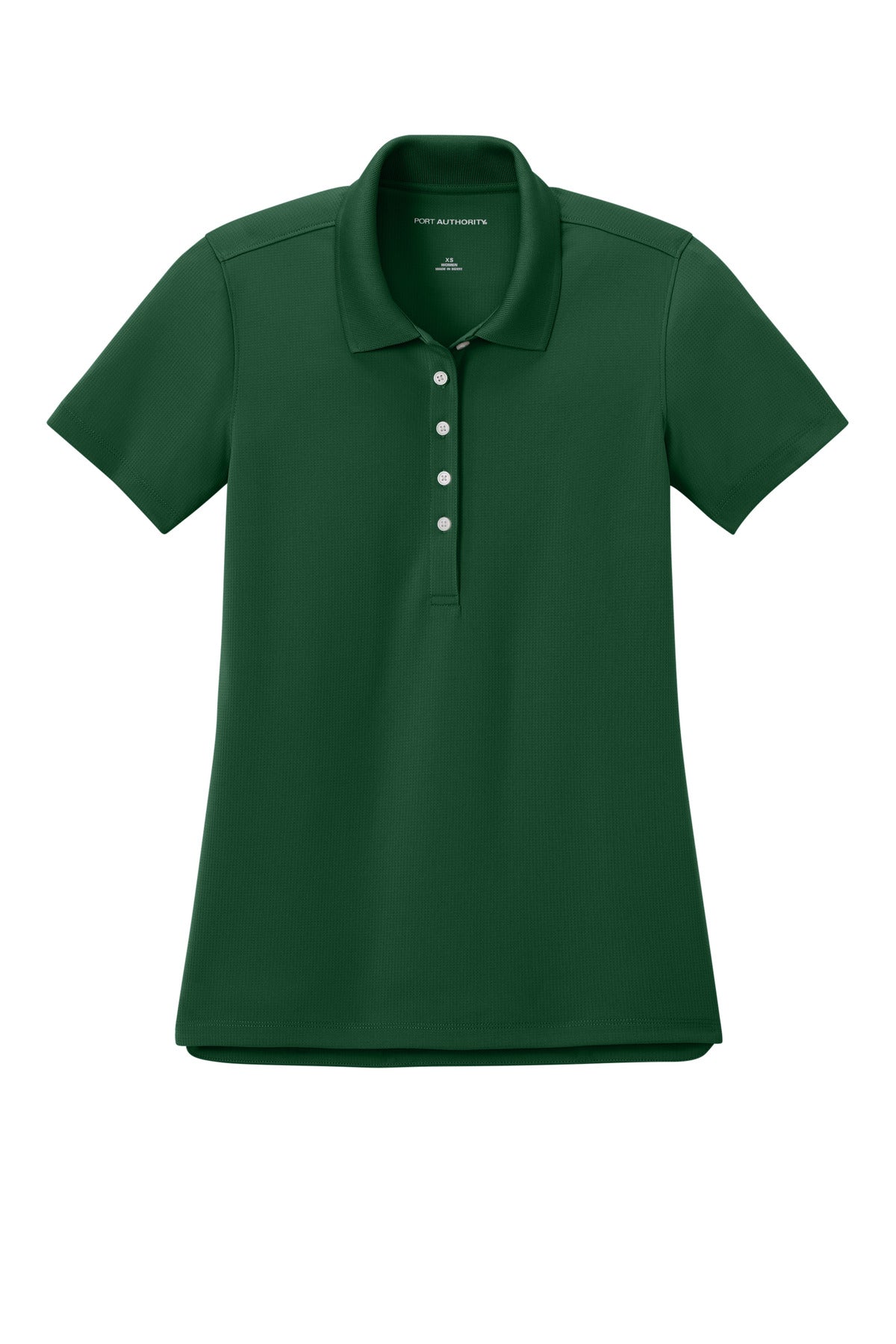 Port Authority Women's Dry Zone Stain-Release Grid Polo - Hunter Green
