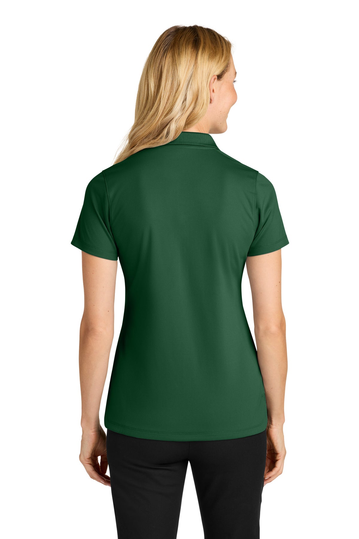 Port Authority Women's Dry Zone Stain-Release Grid Polo - Hunter Green