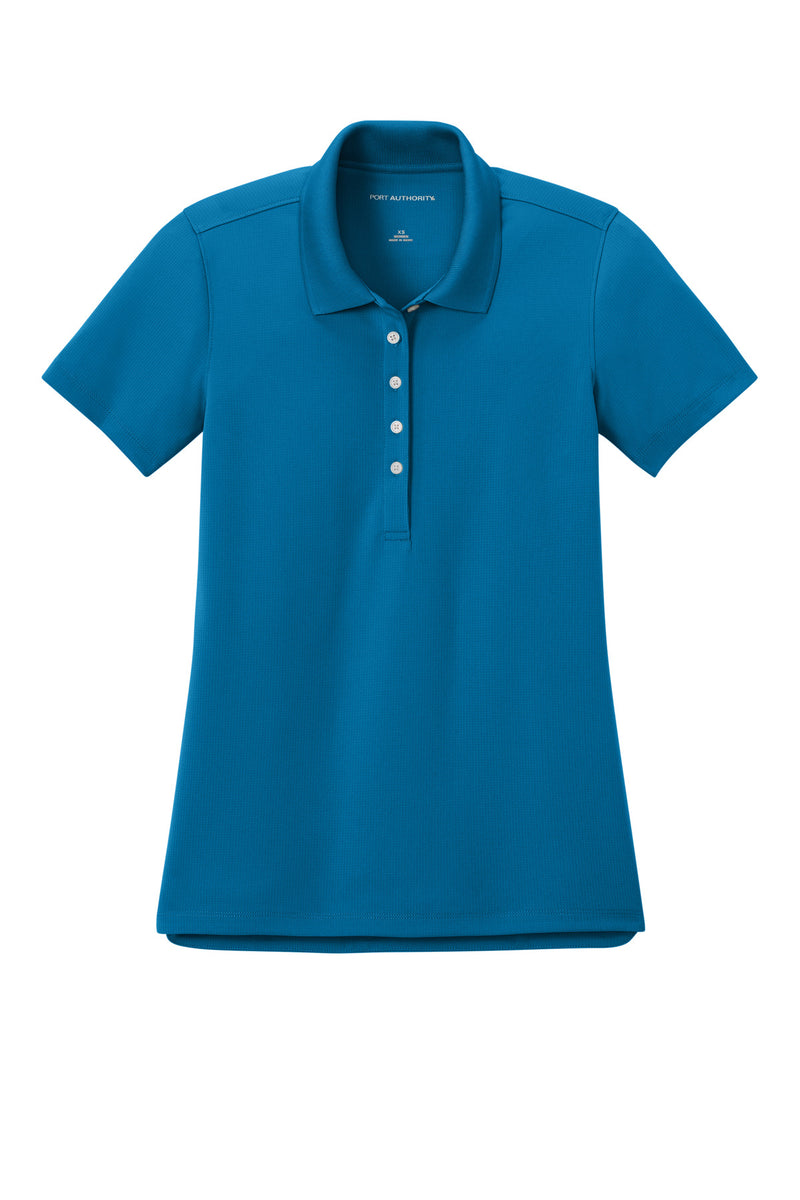 Port Authority Women's Dry Zone Stain-Release Grid Polo - Imperial Blue