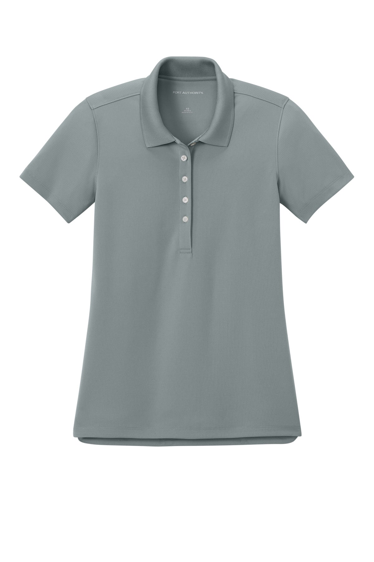 Port Authority Women's Dry Zone Stain-Release Grid Polo - Light Sterling Grey