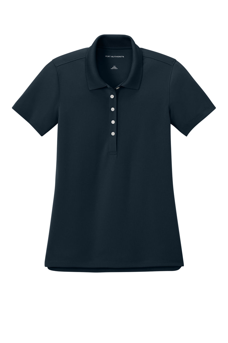 Port Authority Women's Dry Zone Stain-Release Grid Polo - Night Navy