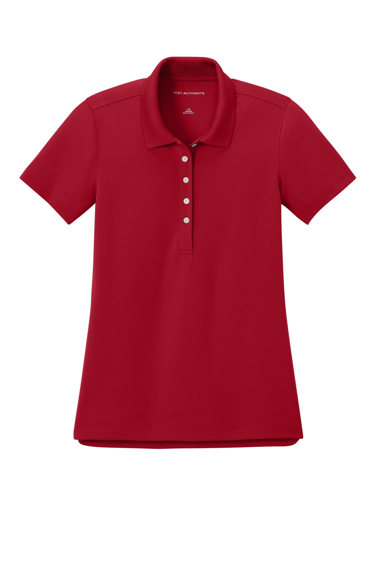 Port Authority Women's Dry Zone Stain-Release Grid Polo - Rich Red