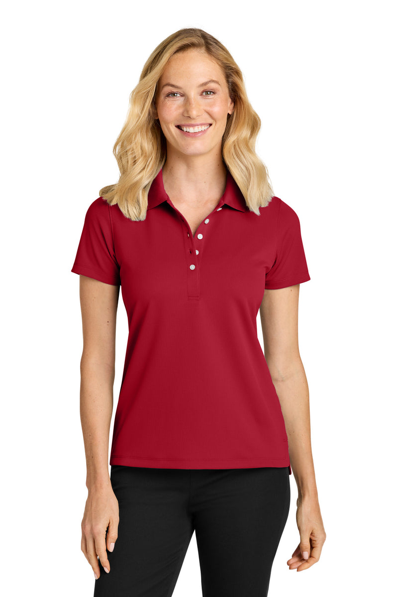 Port Authority Women's Dry Zone Stain-Release Grid Polo - Rich Red