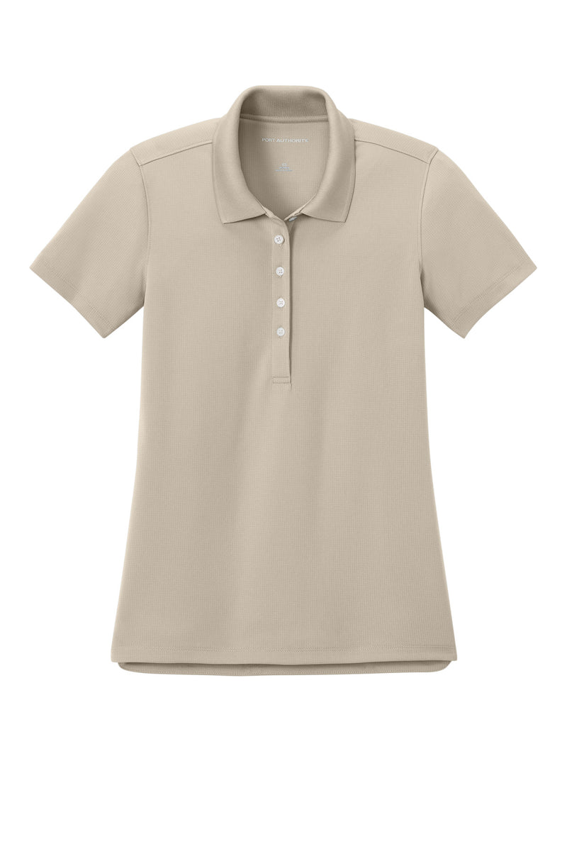 Port Authority Women's Dry Zone Stain-Release Grid Polo - Sahara