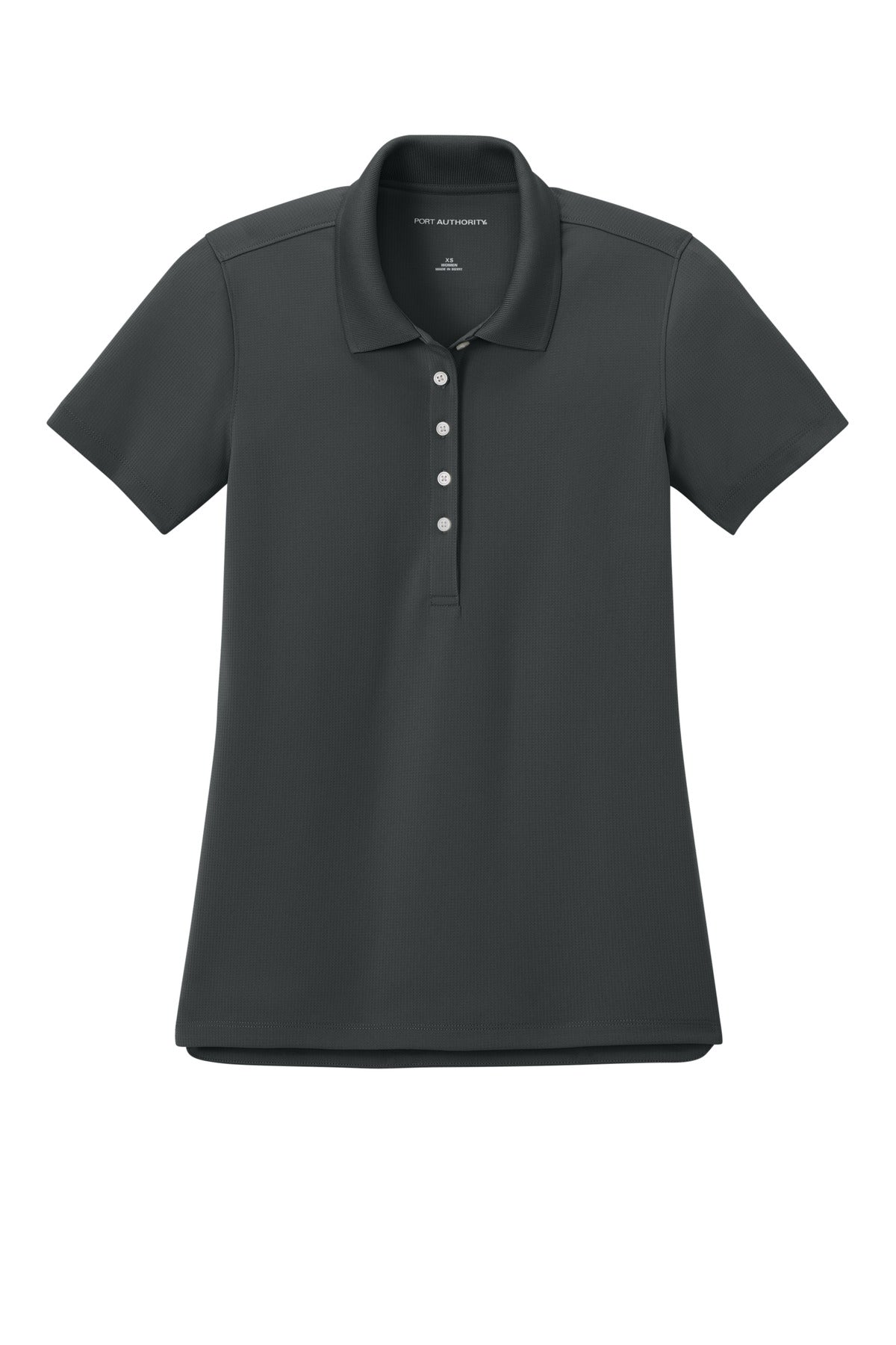 Port Authority Women's Dry Zone Stain-Release Grid Polo - Seal Grey