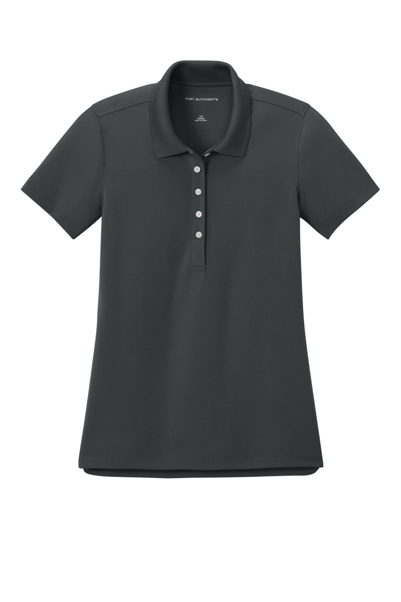 Port Authority Women's Dry Zone Stain-Release Grid Polo - Seal Grey
