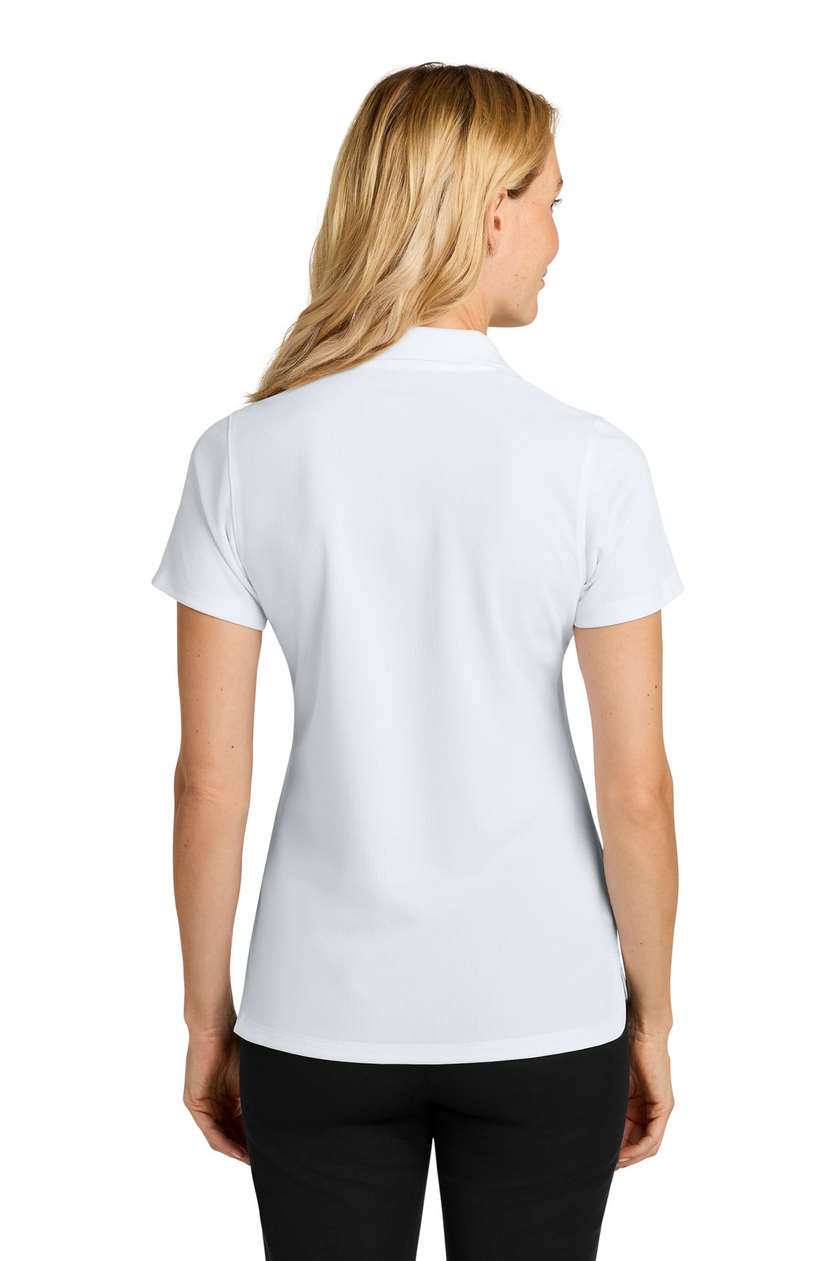 Port Authority Women's Dry Zone Stain-Release Grid Polo - White