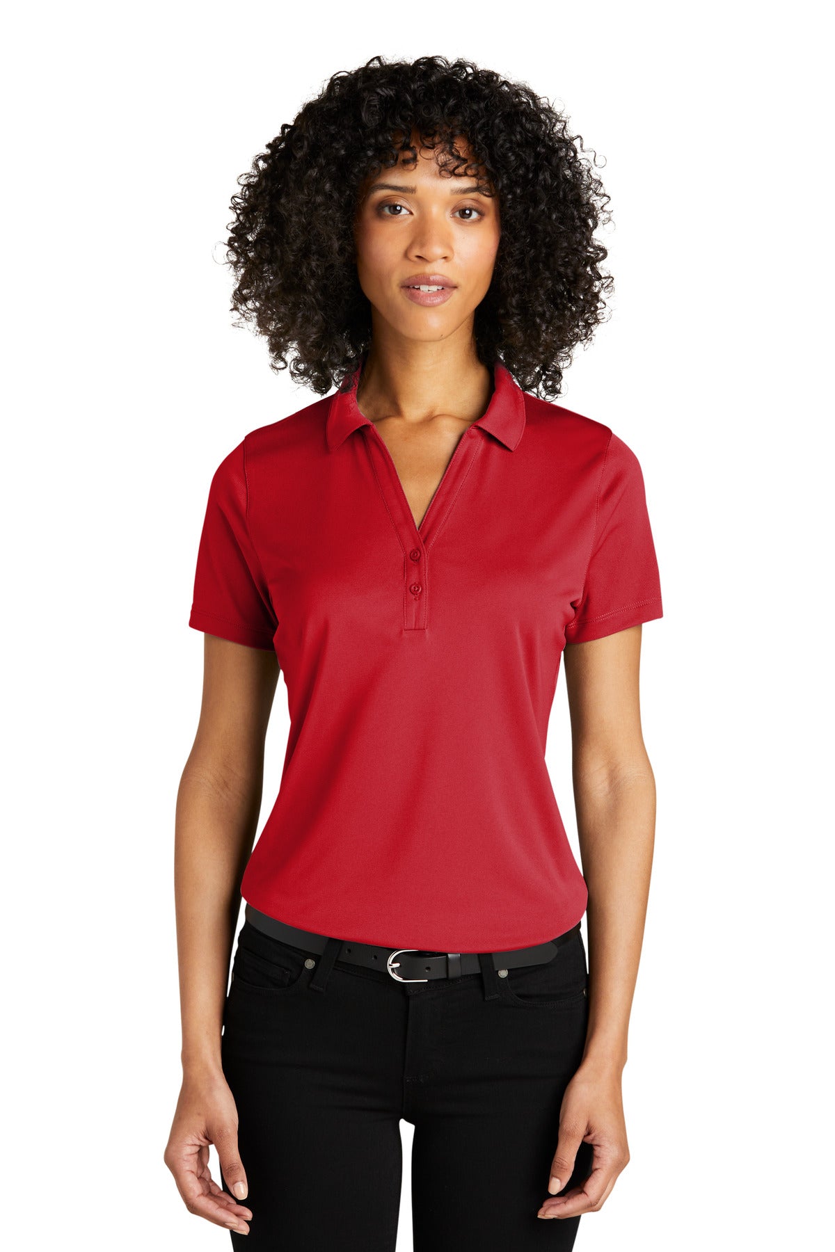 Port Authority Women's C-FREE Performance Polo - Rich Red