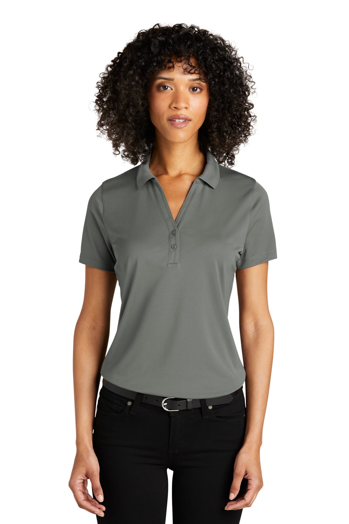 Port Authority Women's C-FREE Performance Polo - Smoke Grey