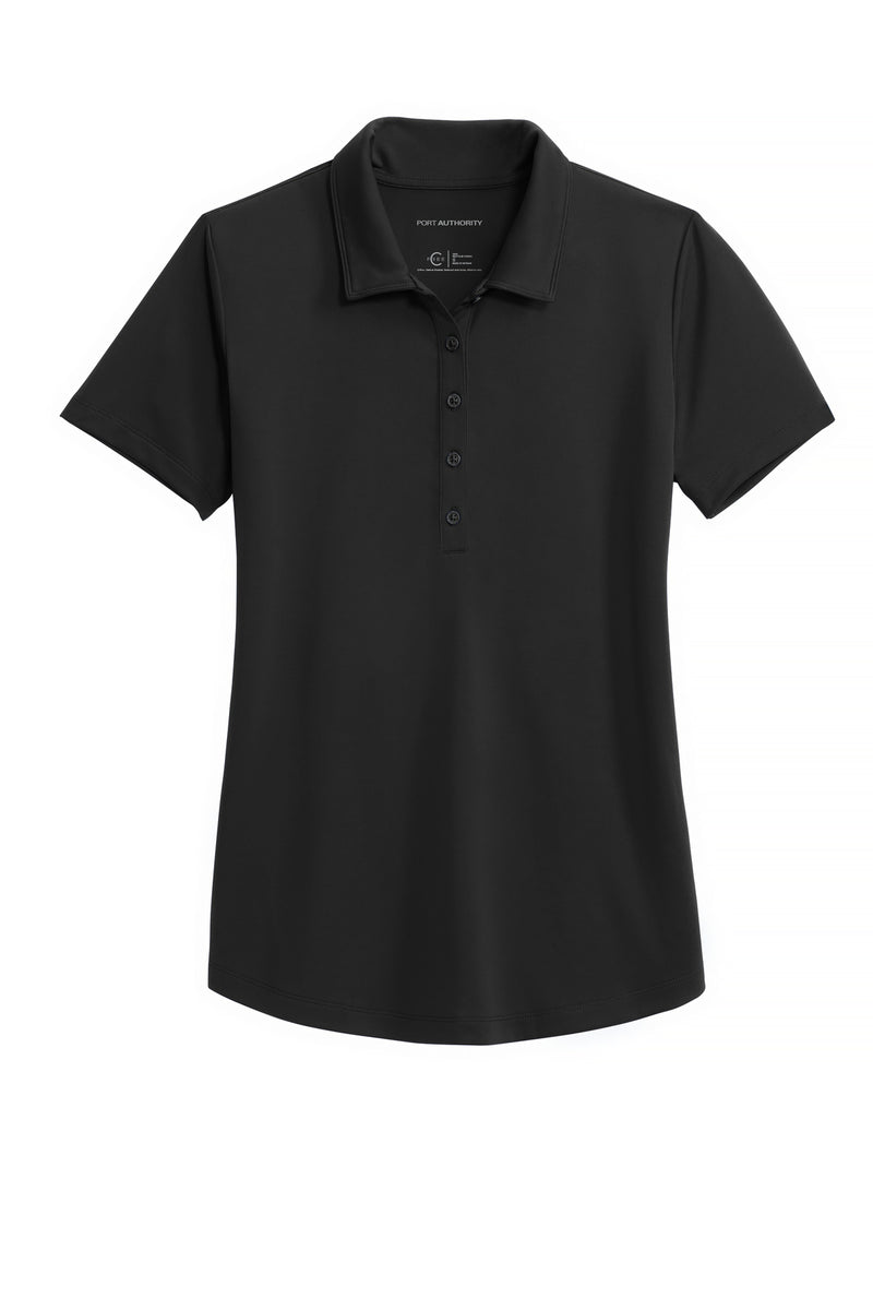 Port Authority Women's C-FREE Snag-Proof Polo - Deep Black