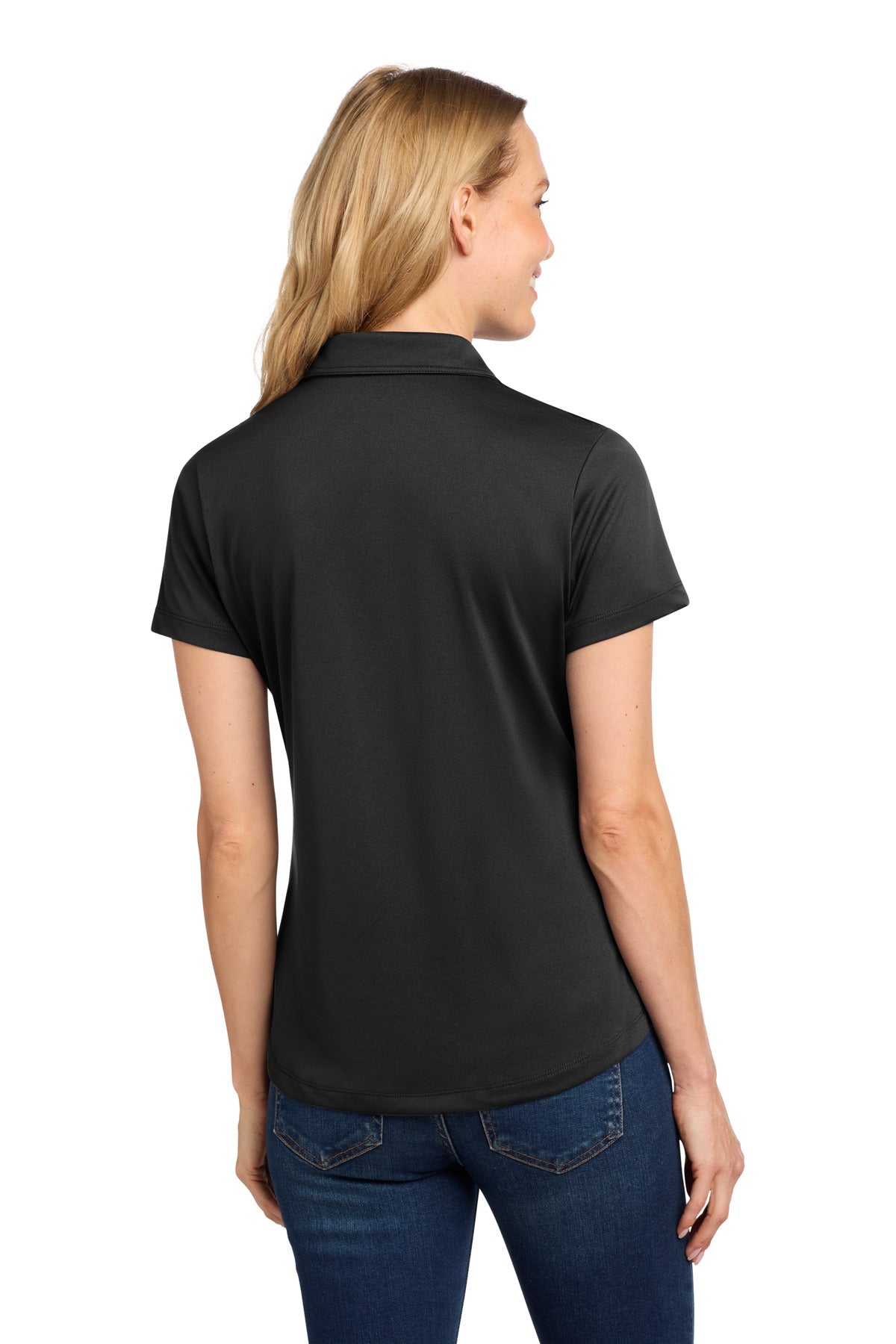 Port Authority Women's C-FREE Snag-Proof Polo - Deep Black
