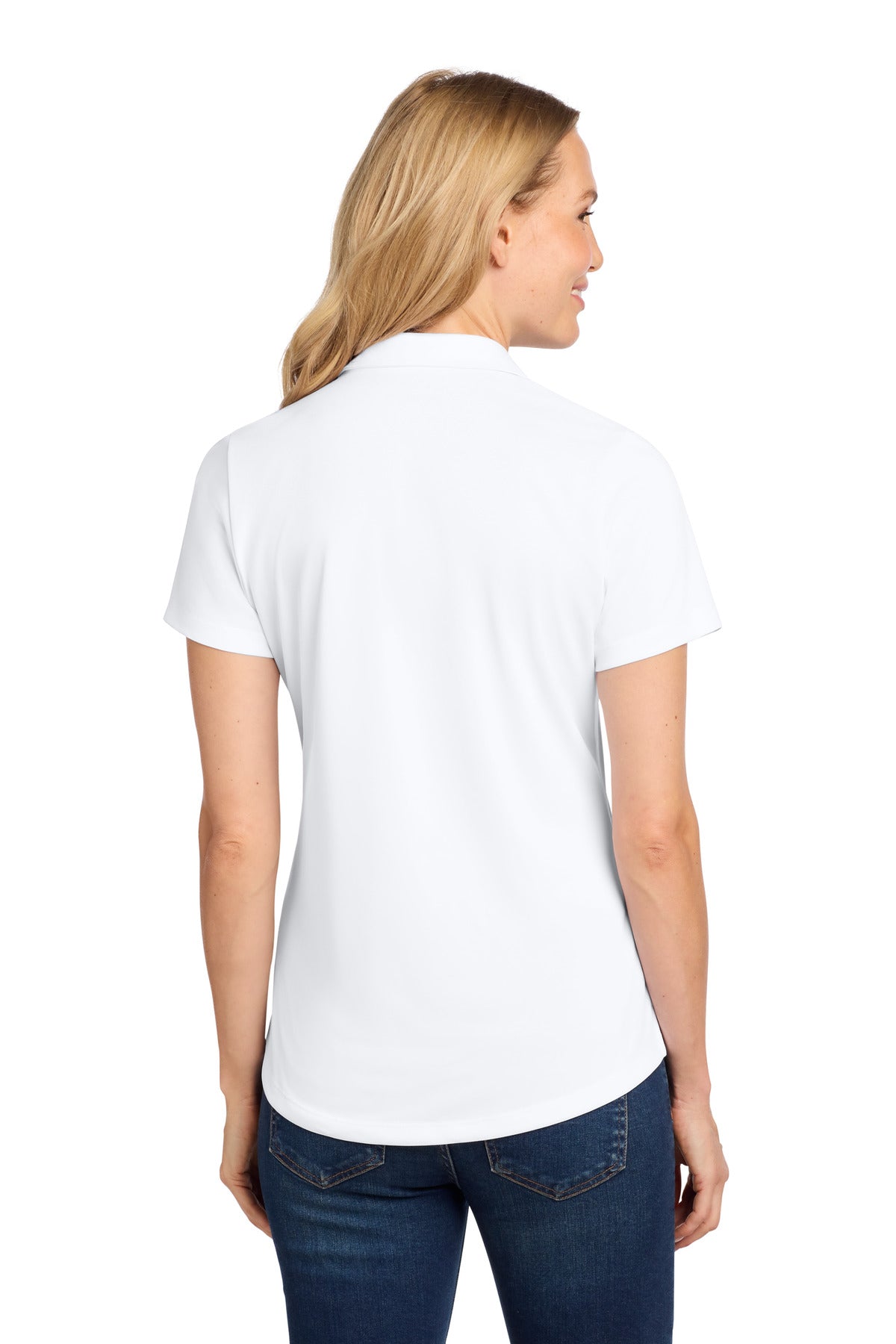 Port Authority Women's C-FREE Snag-Proof Polo - White
