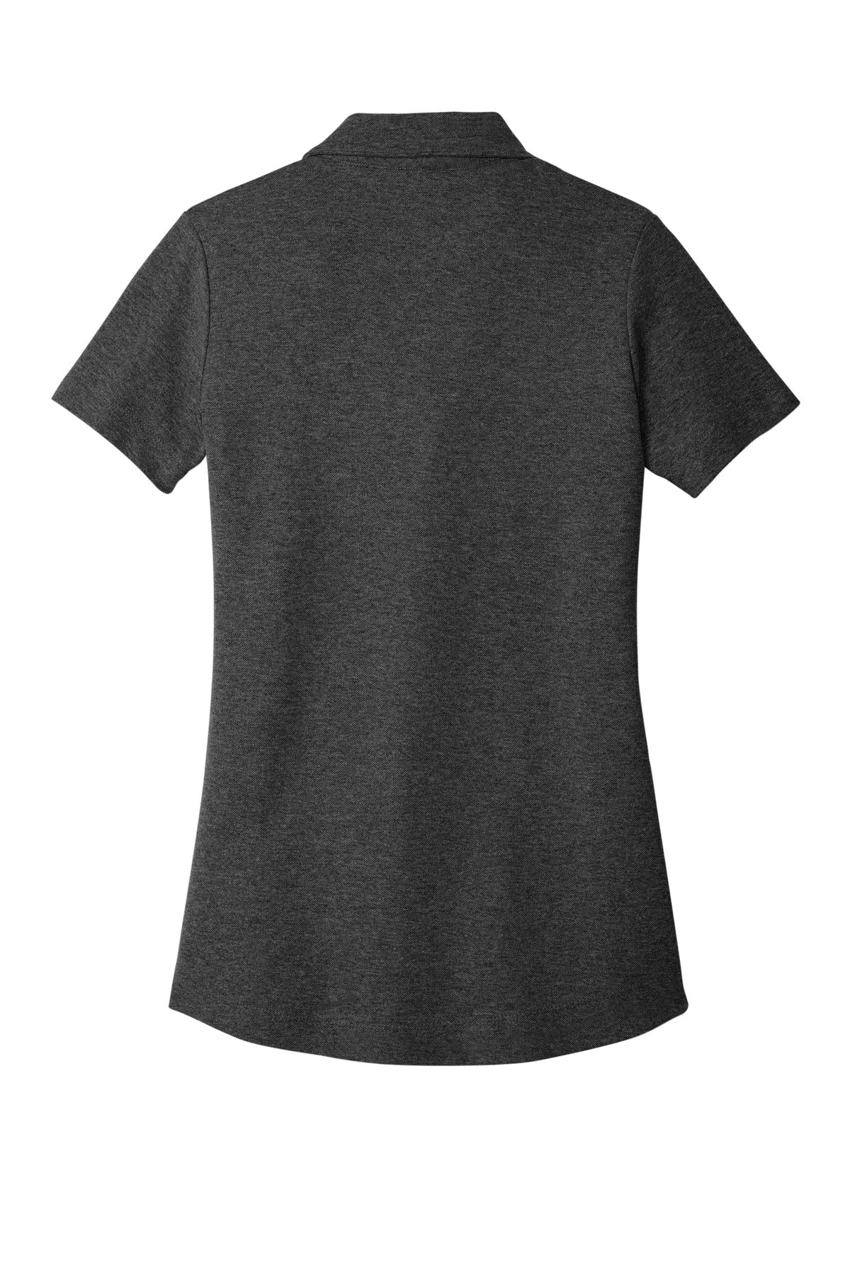 Port Authority Women's C-FREE Cotton Blend Pique Polo - Charcoal Heather