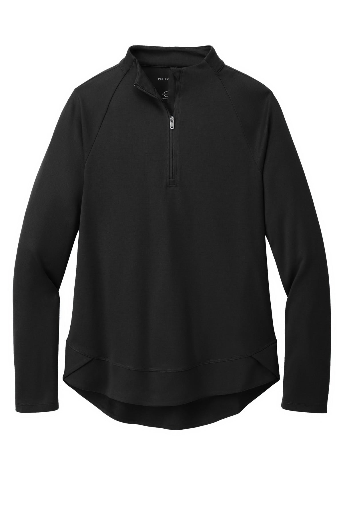 Port Authority Women's C-FREE Cypress 1/4-Zip - Deep Black
