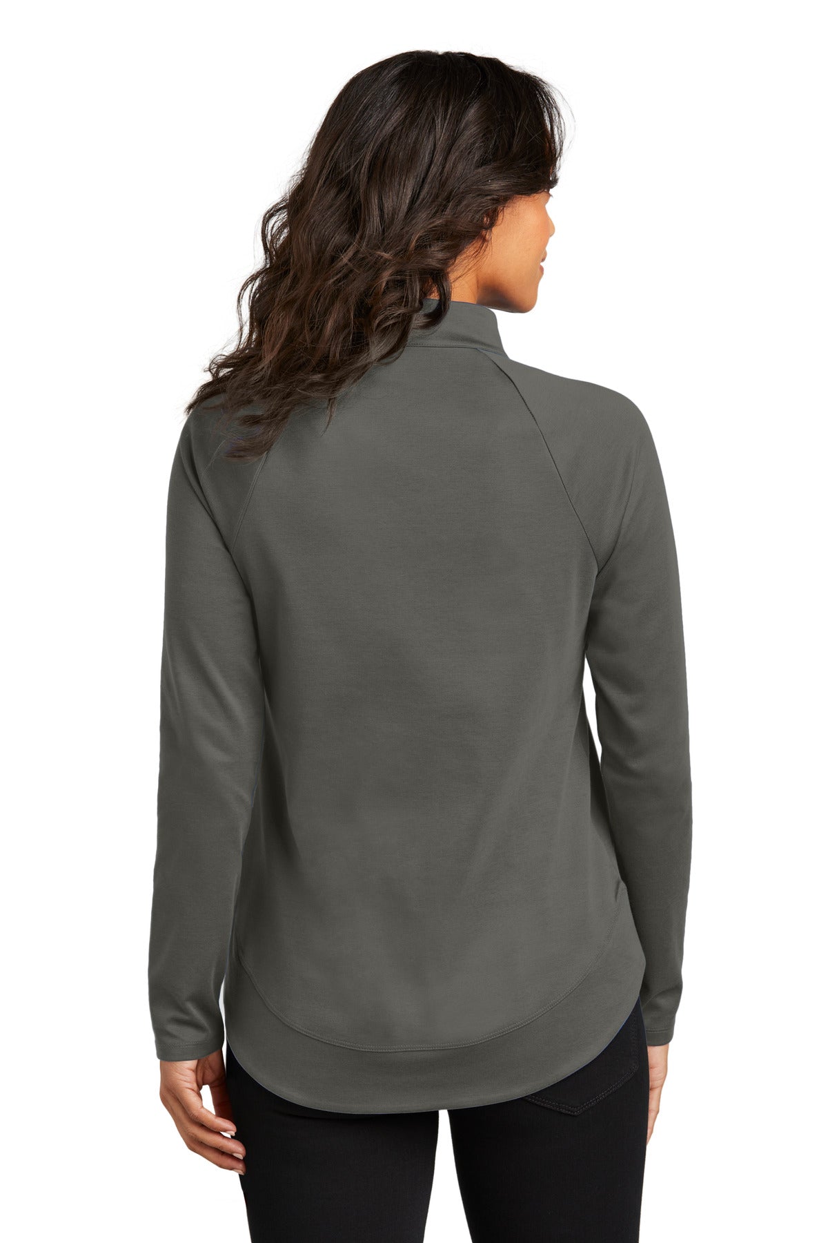 Port Authority Women's C-FREE Cypress 1/4-Zip - Grey Steel