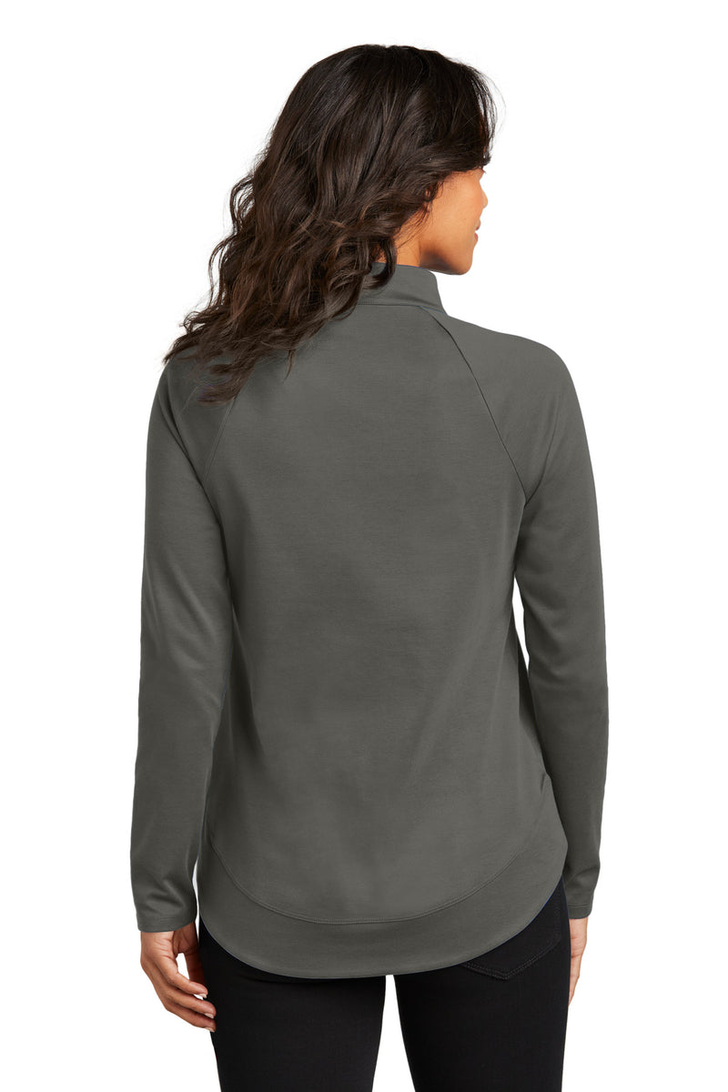 Port Authority Women's C-FREE Cypress 1/4-Zip - Grey Steel