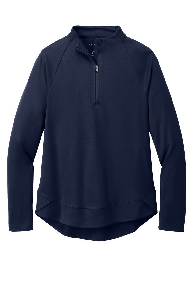 Port Authority Women's C-FREE Cypress 1/4-Zip - True Navy