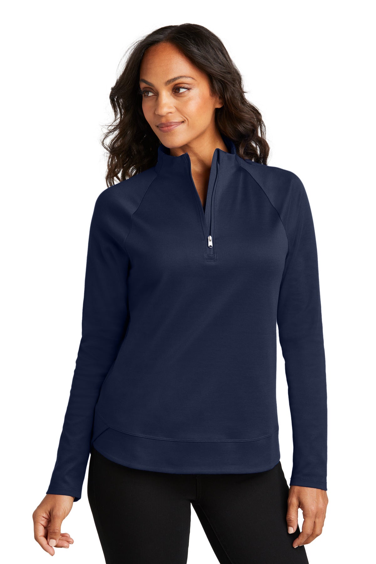 Port Authority Women's C-FREE Cypress 1/4-Zip - True Navy