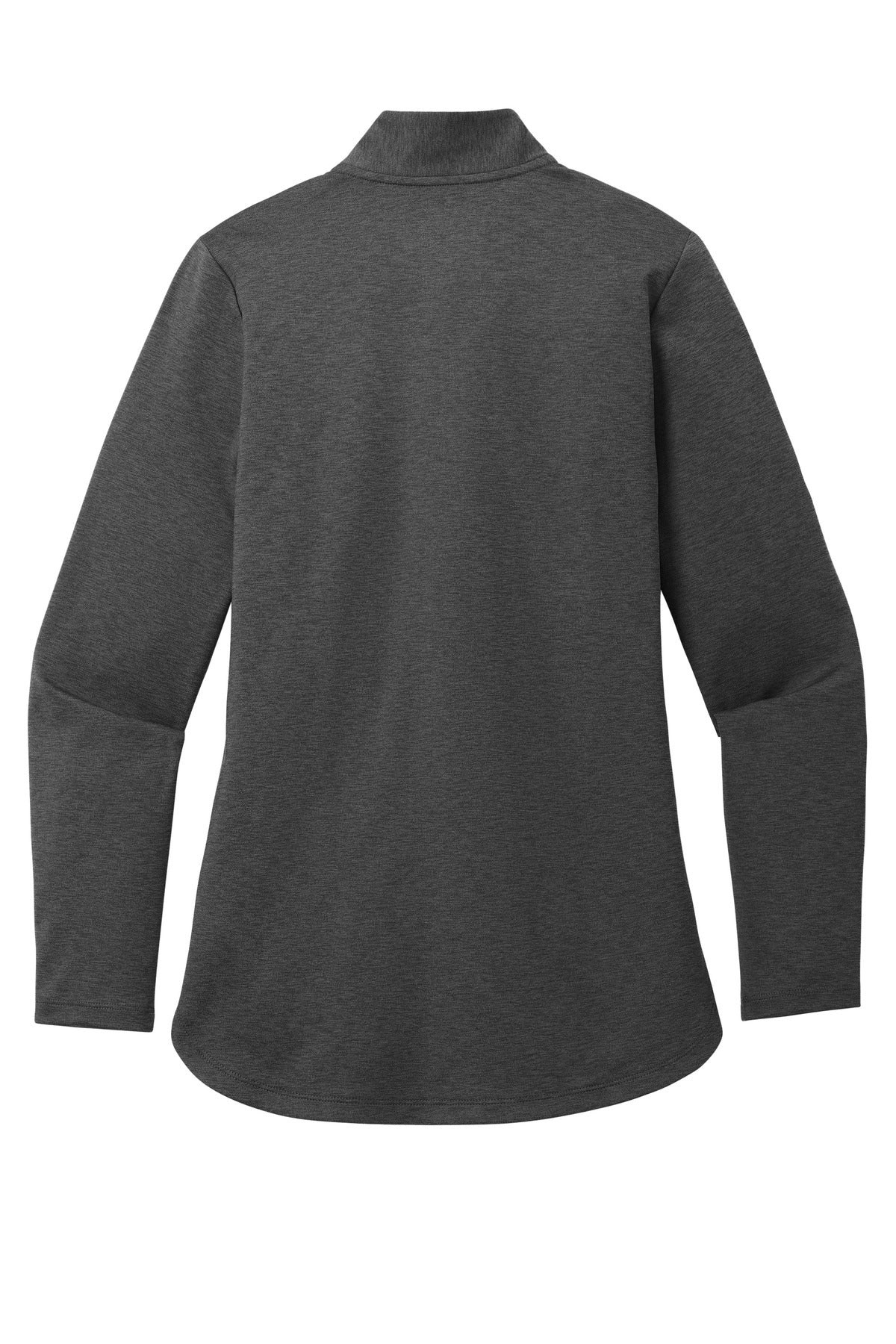 Port Authority Women's C-FREE Double Knit 1/4-Zip - Grey Steel Heather