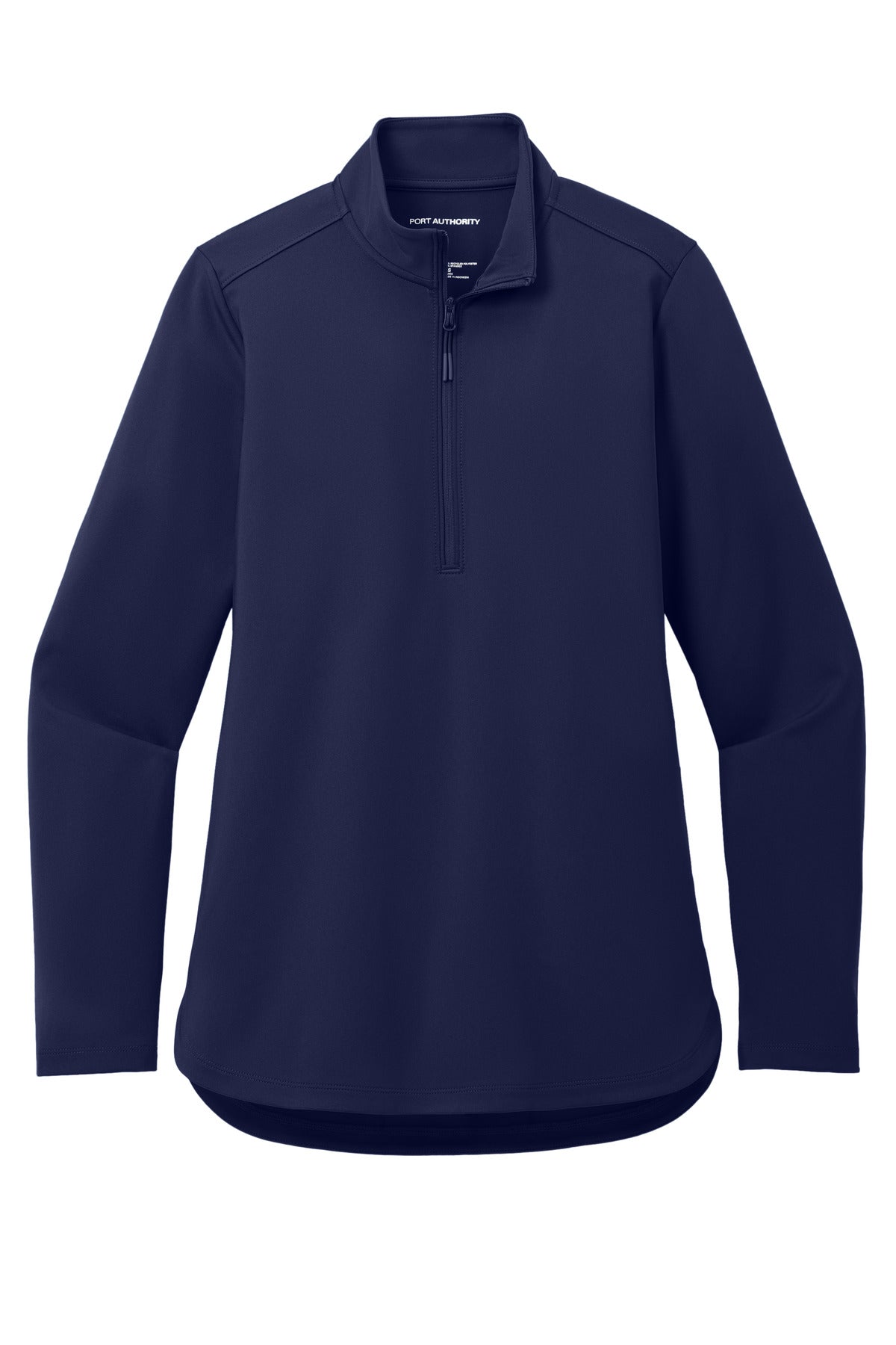 Port Authority Women's C-FREE Double Knit 1/4-Zip - True Navy