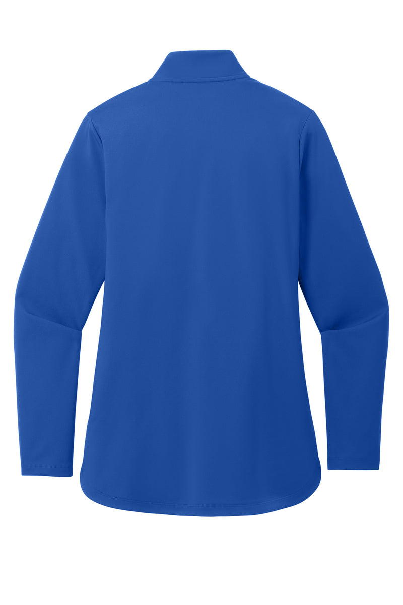Port Authority Women's C-FREE Double Knit 1/4-Zip - True Royal