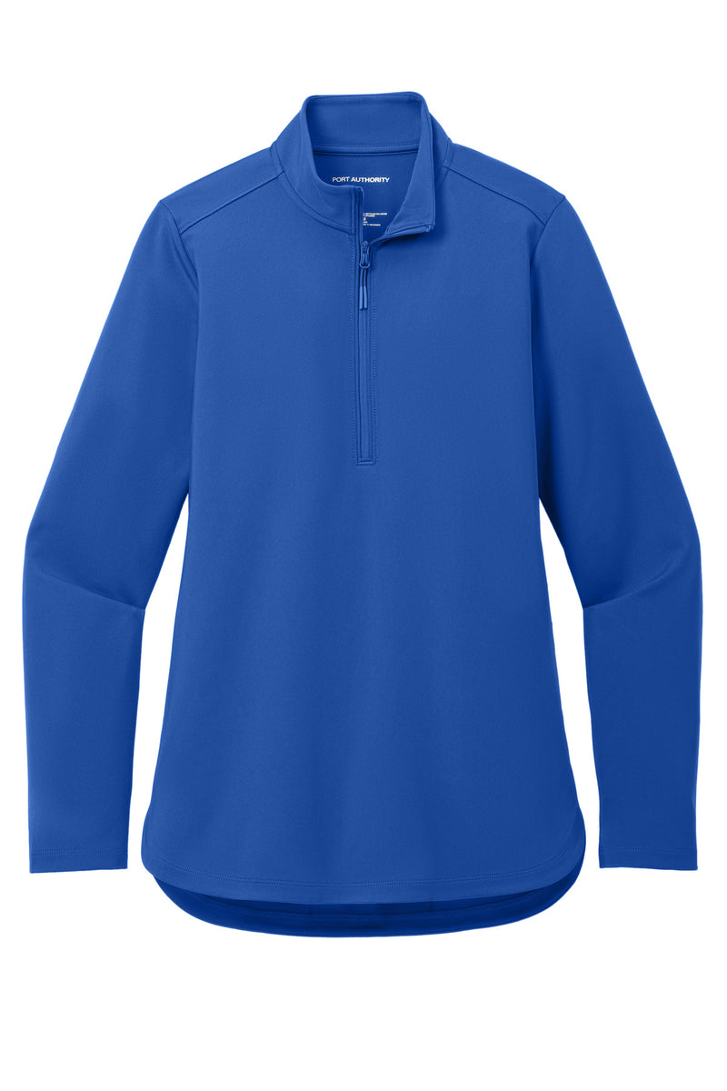 Port Authority Women's C-FREE Double Knit 1/4-Zip - True Royal