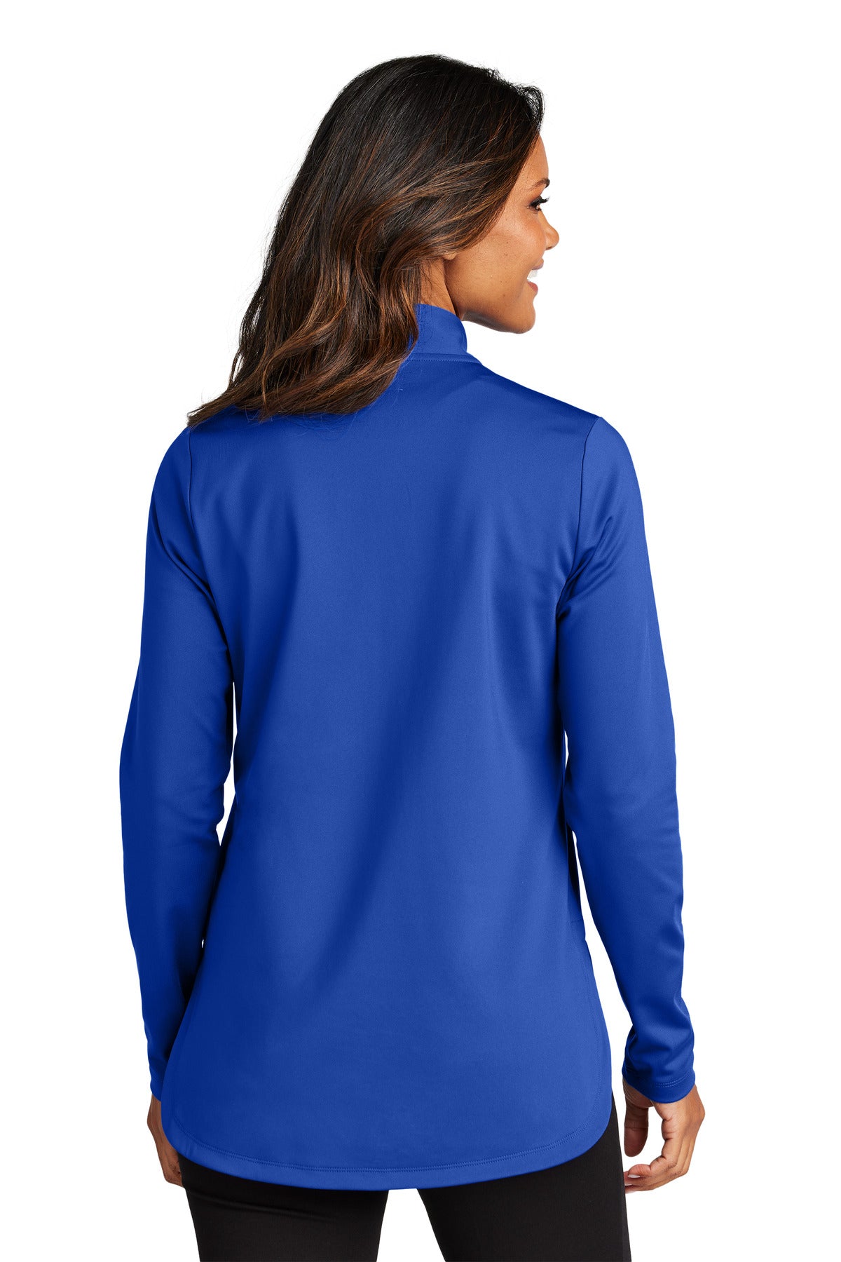 Port Authority Women's C-FREE Double Knit 1/4-Zip - True Royal
