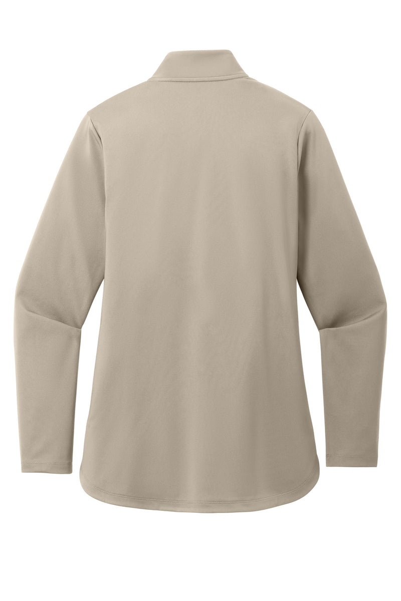 Port Authority Women's C-FREE Double Knit 1/4-Zip - Sahara