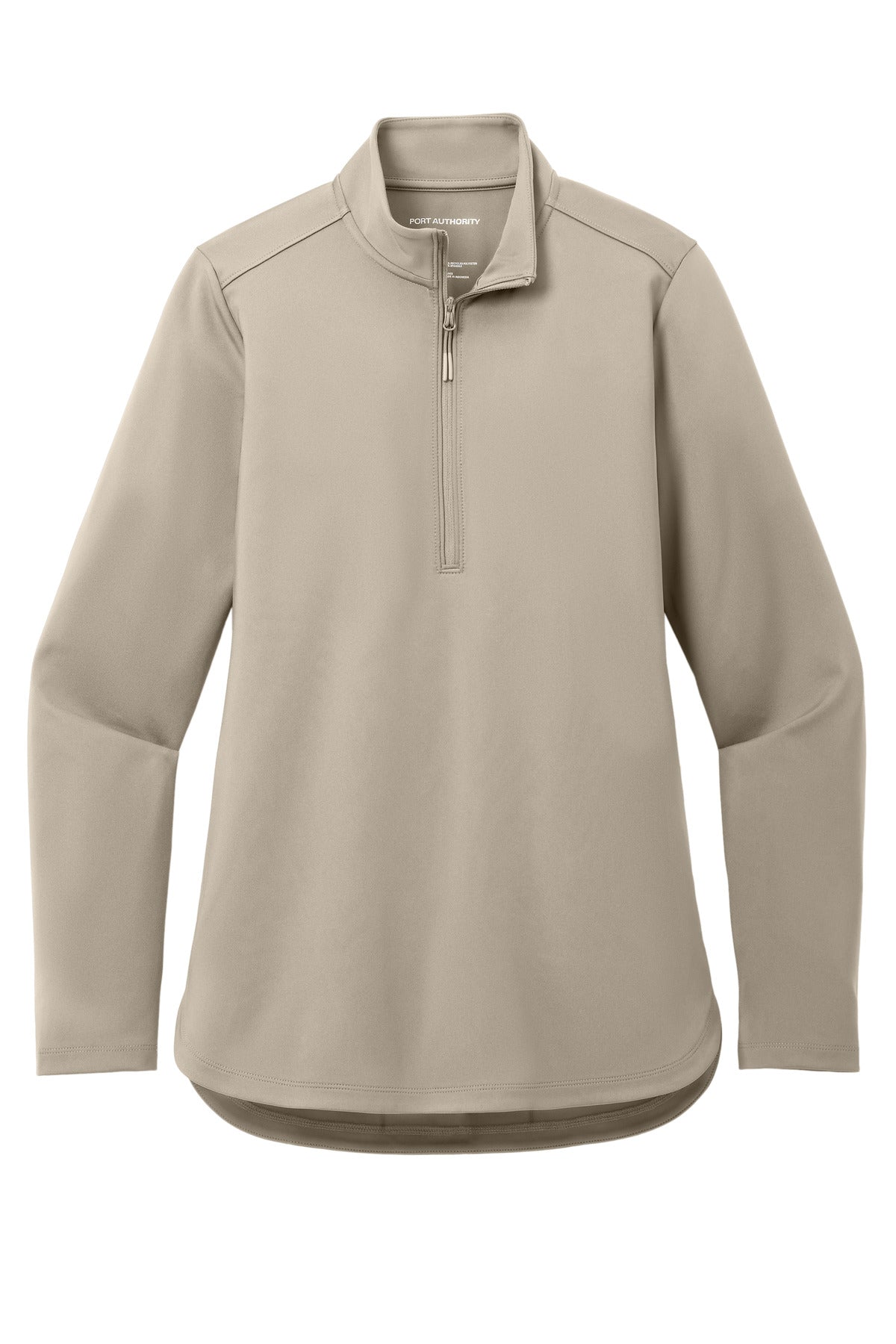 Port Authority Women's C-FREE Double Knit 1/4-Zip - Sahara