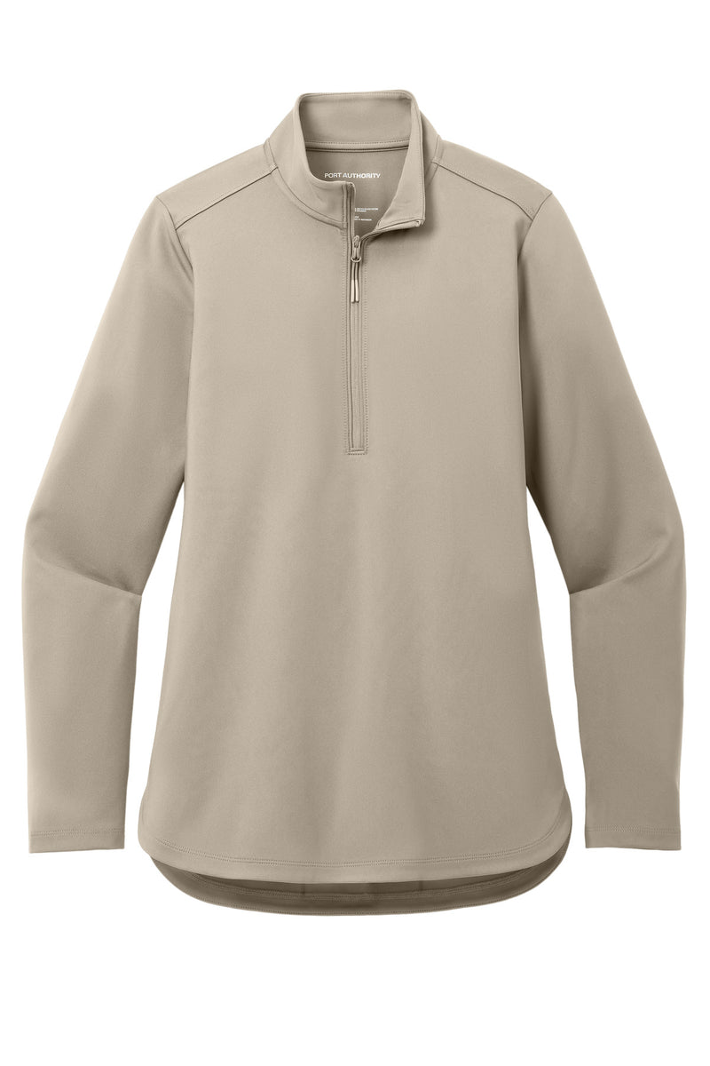 Port Authority Women's C-FREE Double Knit 1/4-Zip - Sahara