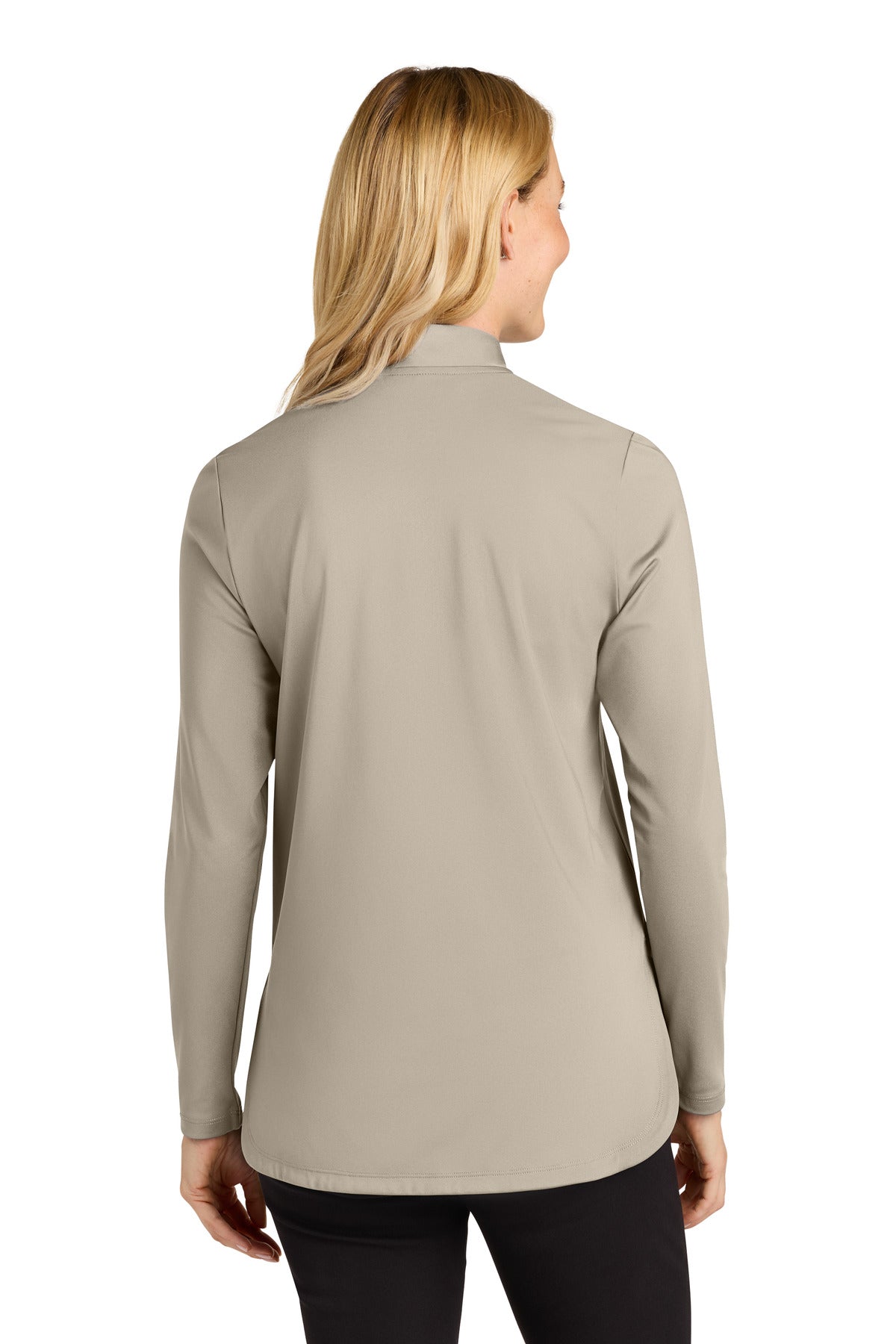 Port Authority Women's C-FREE Double Knit 1/4-Zip - Sahara