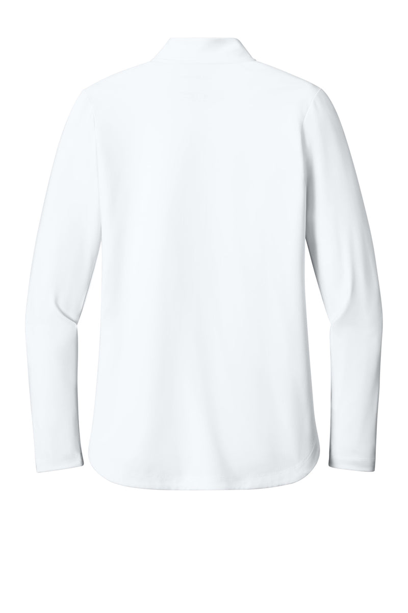 Port Authority Women's C-FREE Double Knit 1/4-Zip - White