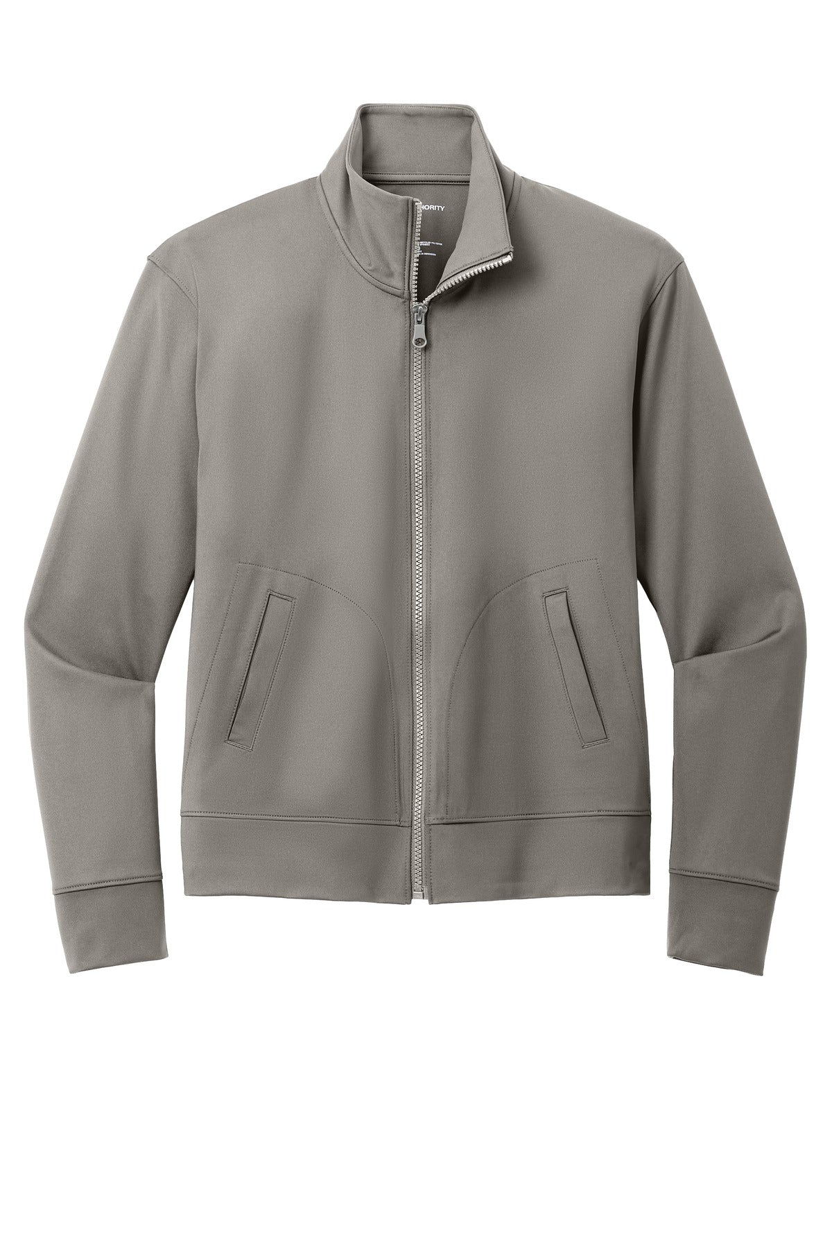 Port Authority Women's C-FREE Double Knit Full-Zip - Smoke Grey