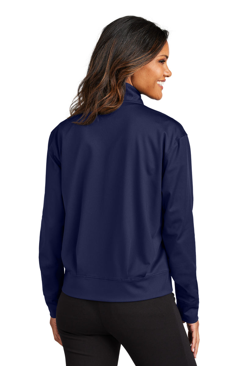 Port Authority Women's C-FREE Double Knit Full-Zip - True Navy