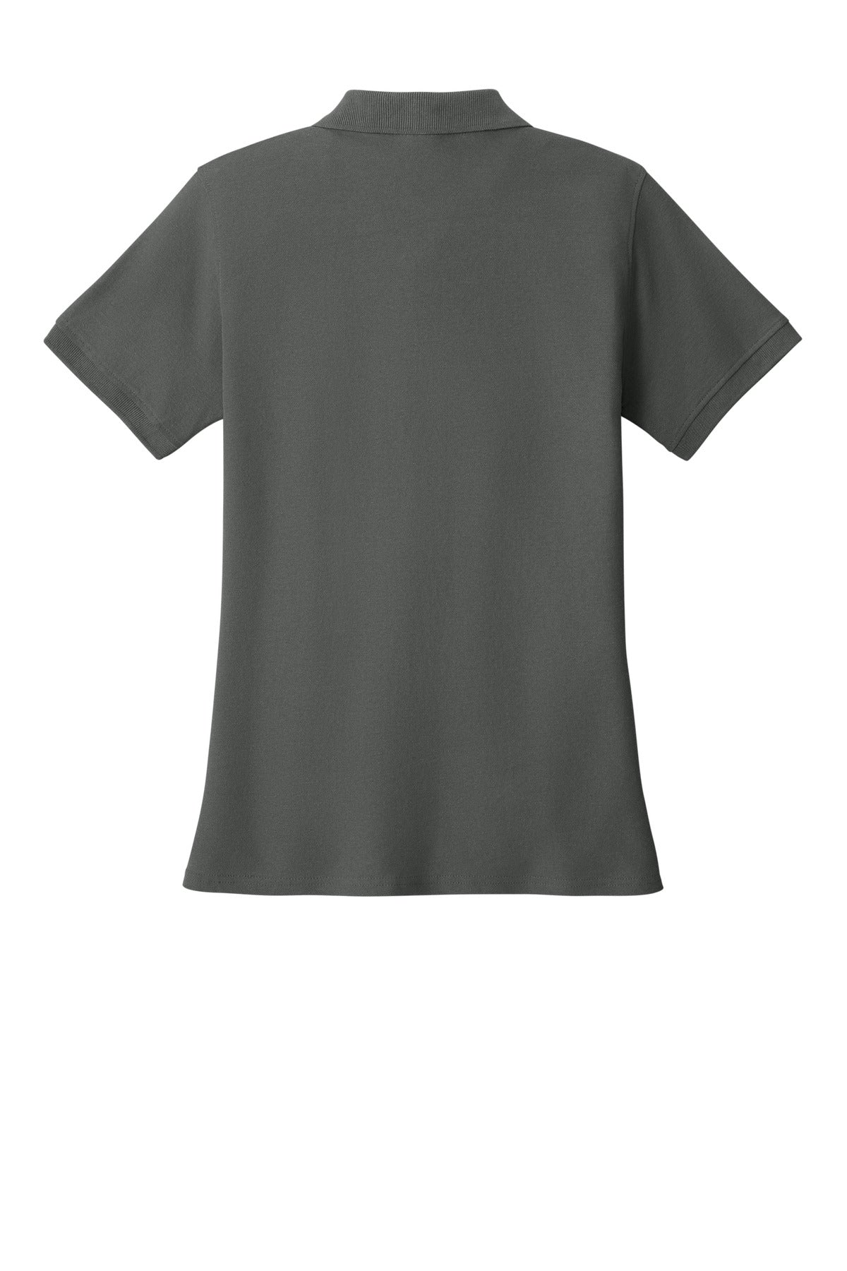 Port & Co Women's Core Blend Pique Polo - Charcoal