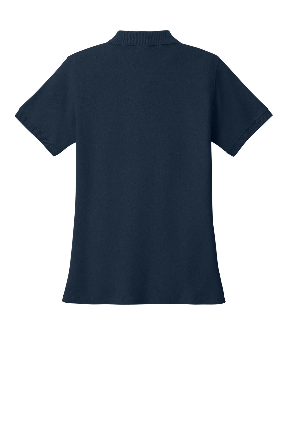 Port & Co Women's Core Blend Pique Polo - Deep Navy