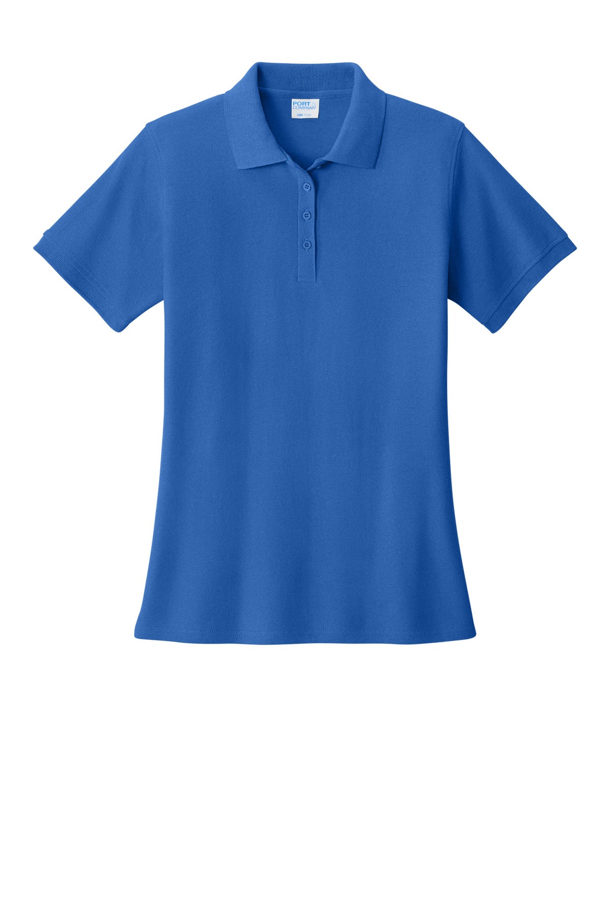 Port & Co Women's Core Blend Pique Polo - Royal