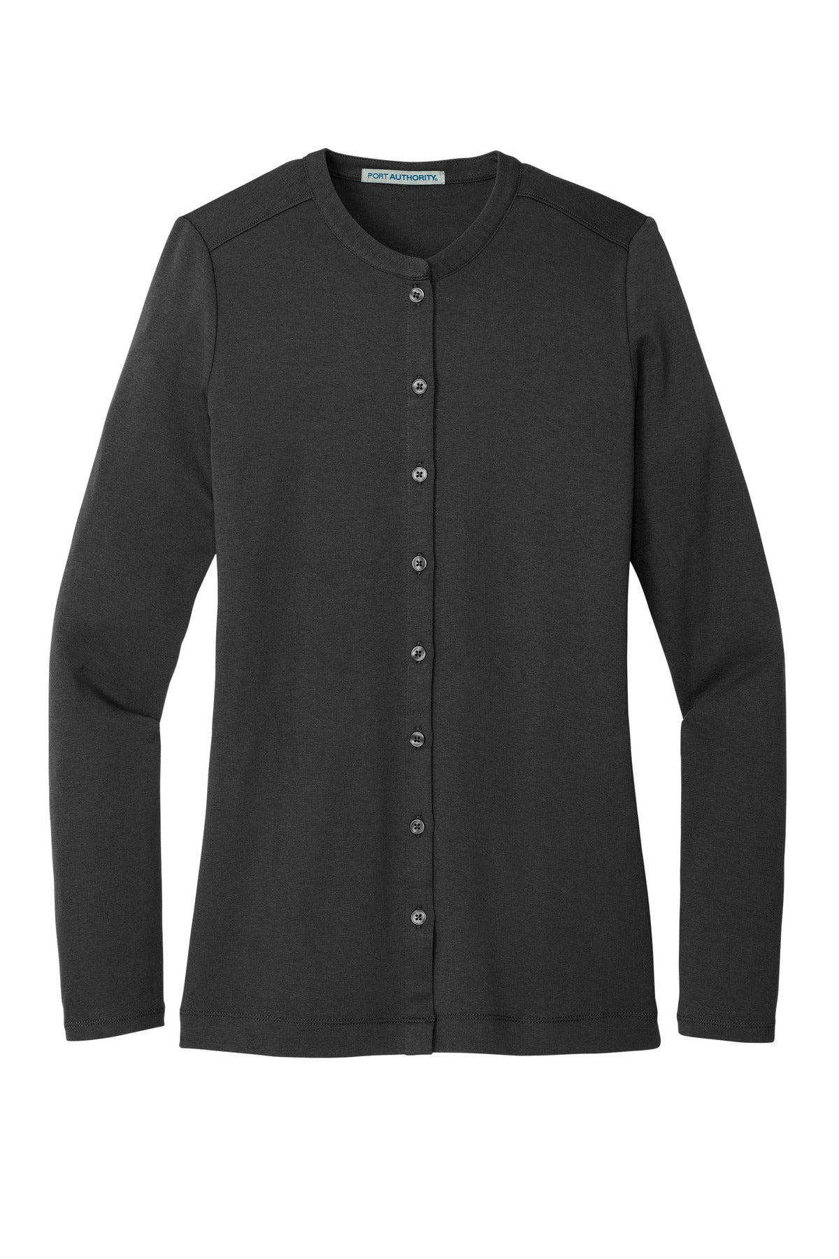 Port Authority Women's Concept Stretch Button-Front Cardigan - Black