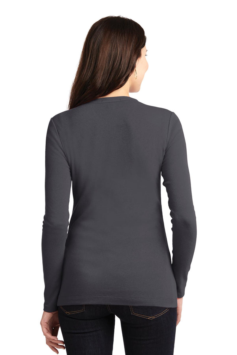 Port Authority Women's Concept Stretch Button-Front Cardigan - Grey Smoke