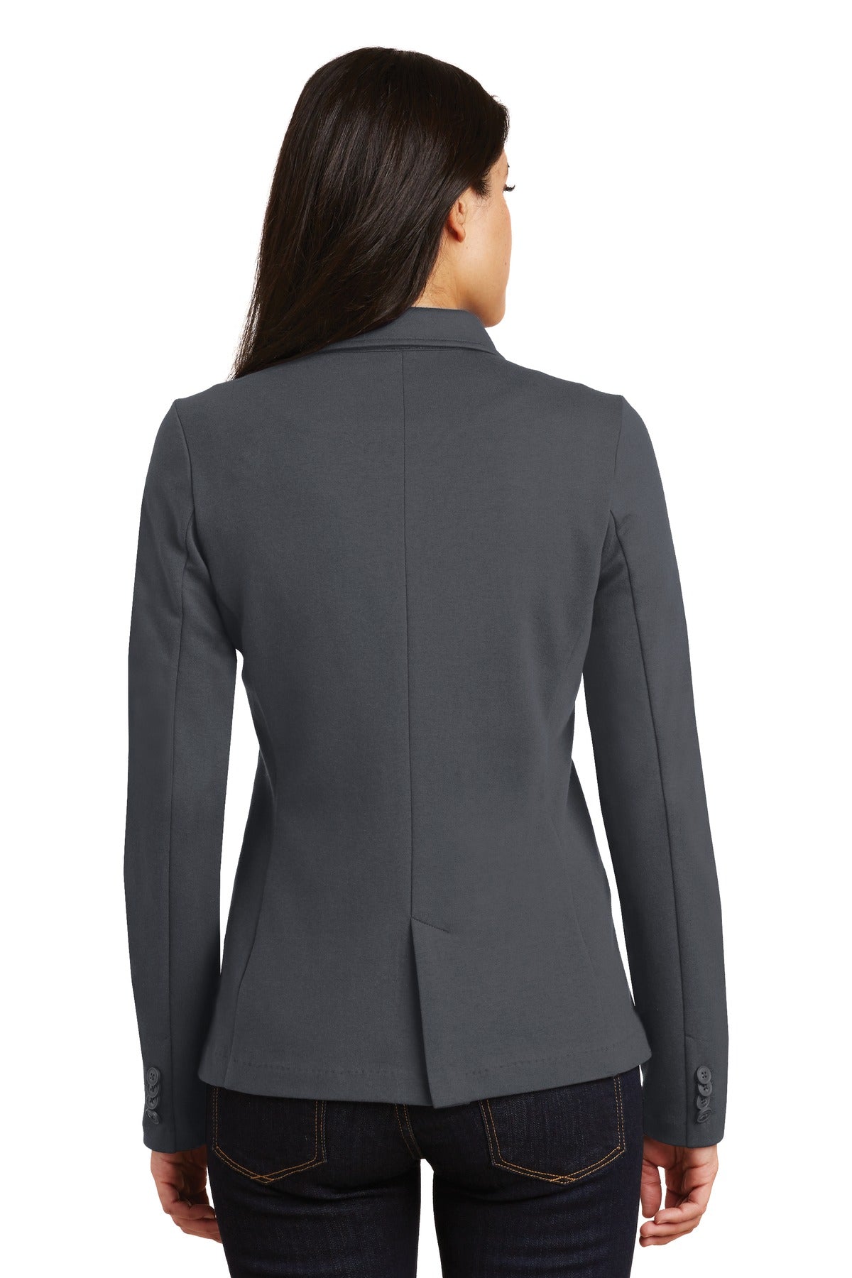 Port Authority Women's Knit Blazer - Battleship Grey