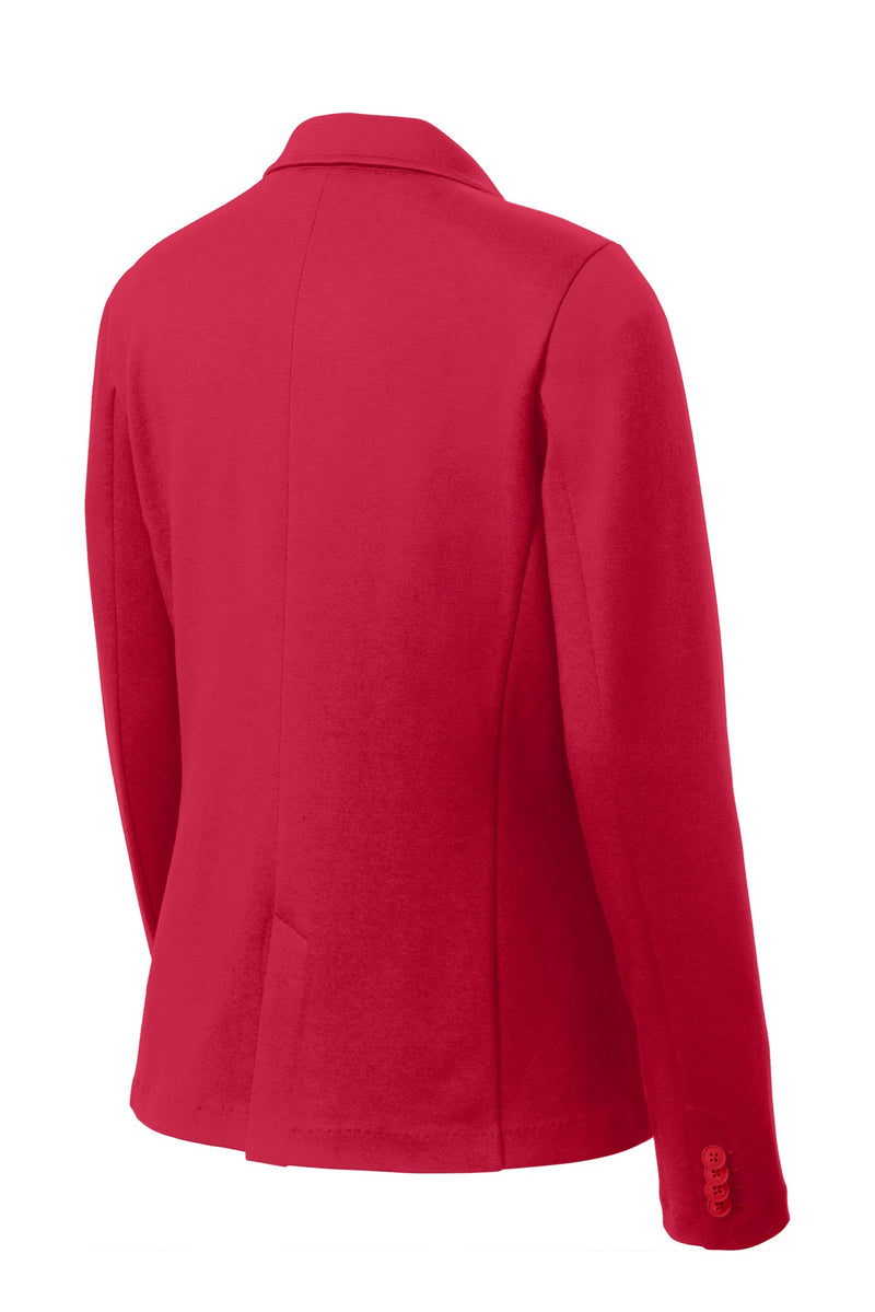 Port Authority Women's Knit Blazer - Rich Red