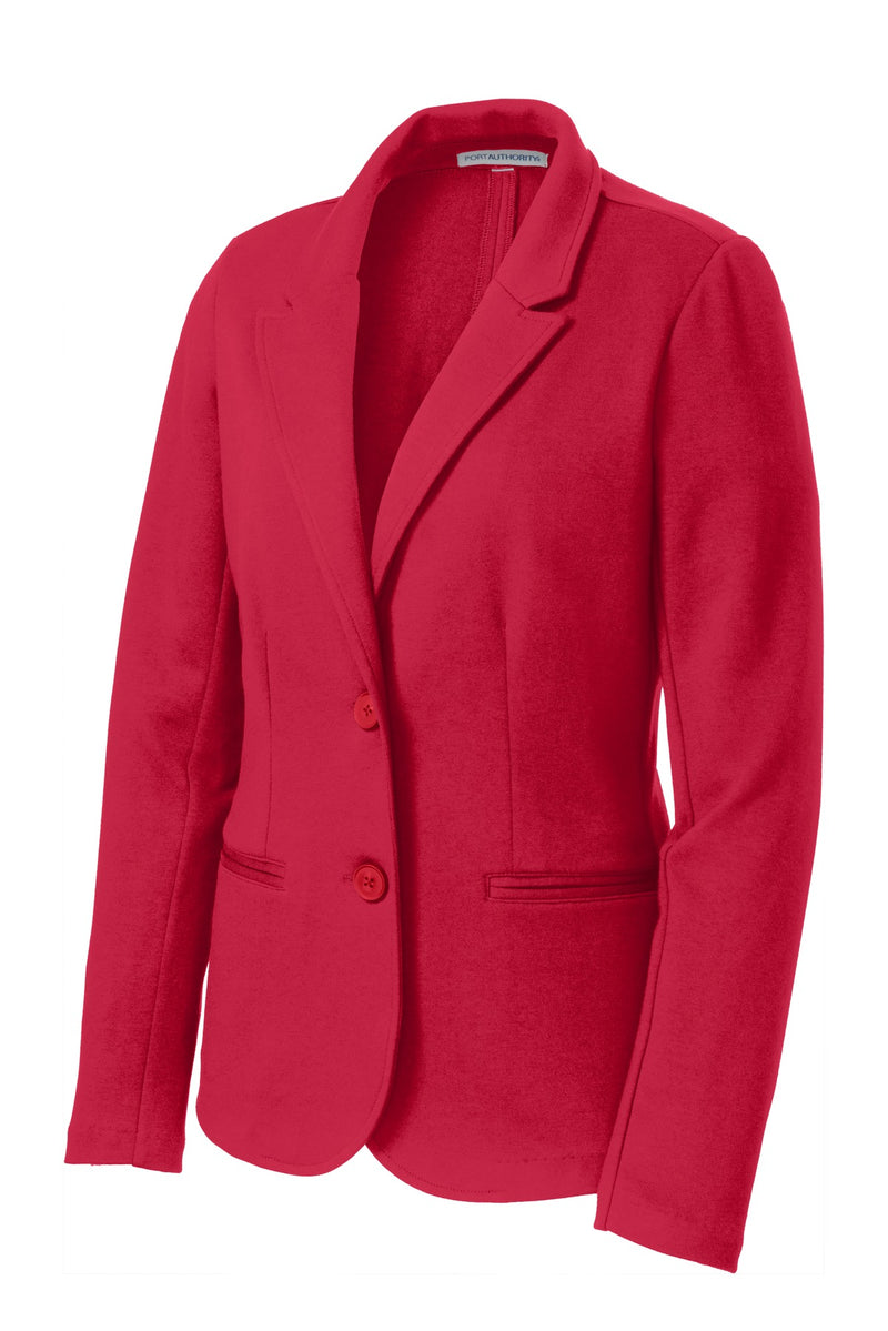 Port Authority Women's Knit Blazer - Rich Red