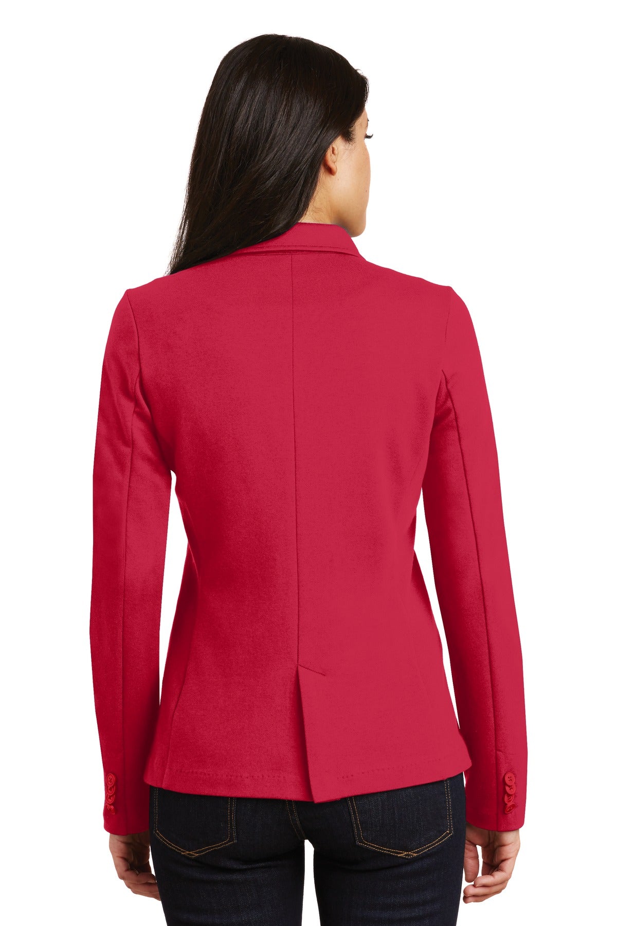 Port Authority Women's Knit Blazer - Rich Red